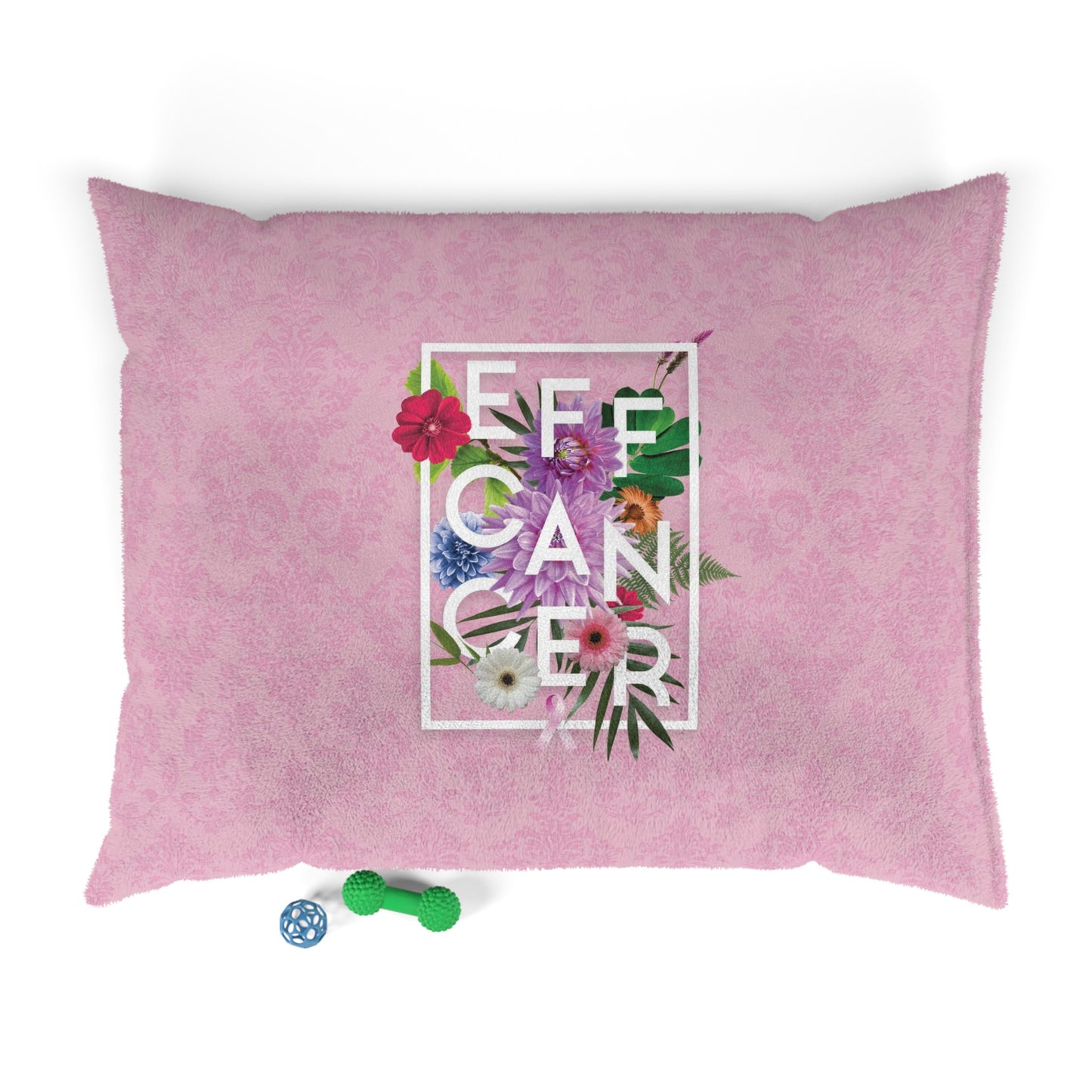 Floral Eff Pet Bed
