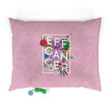 Floral Eff Pet Bed