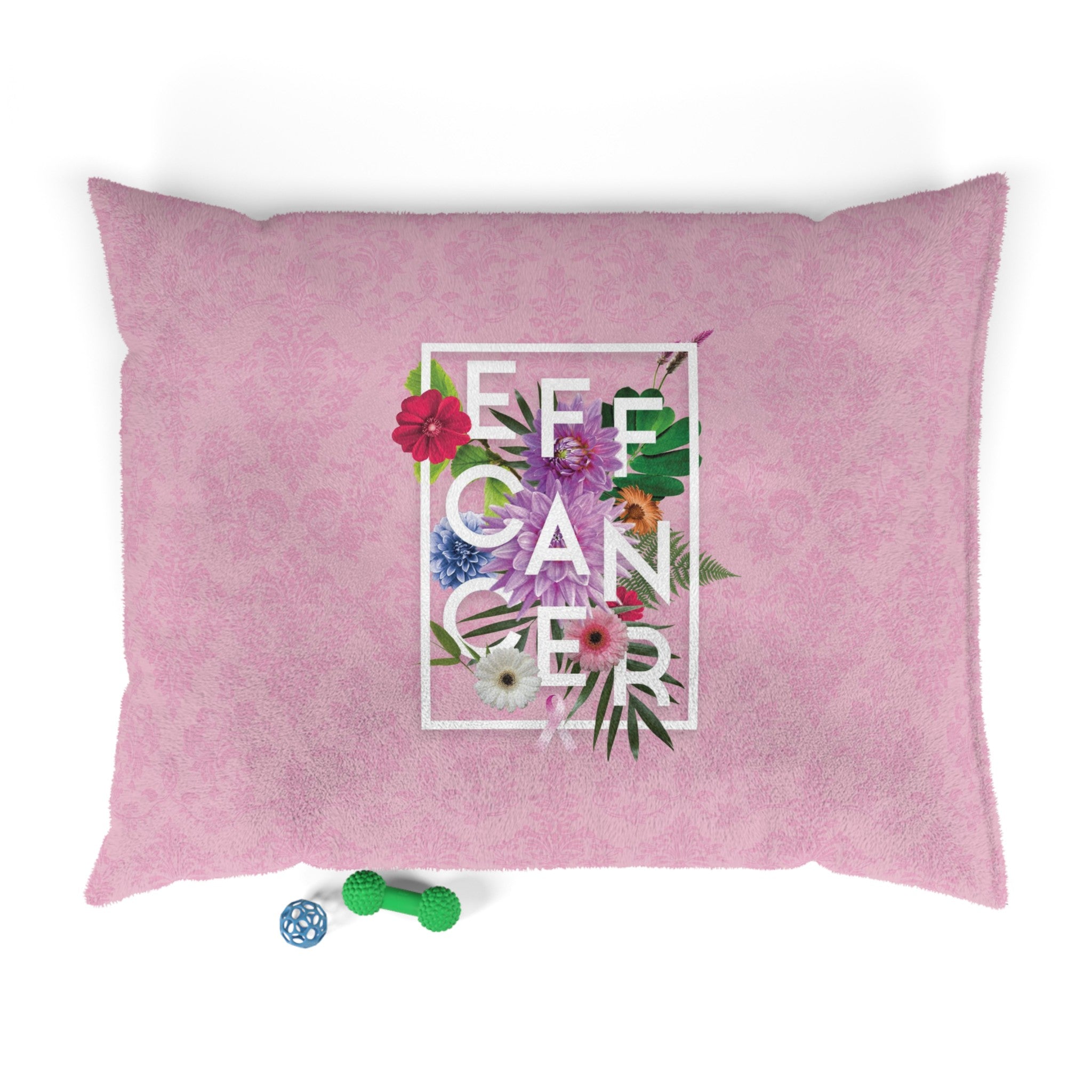 Floral Eff Pet Bed