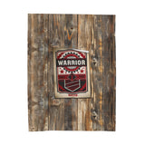 Warrior Street Plush Blanket
