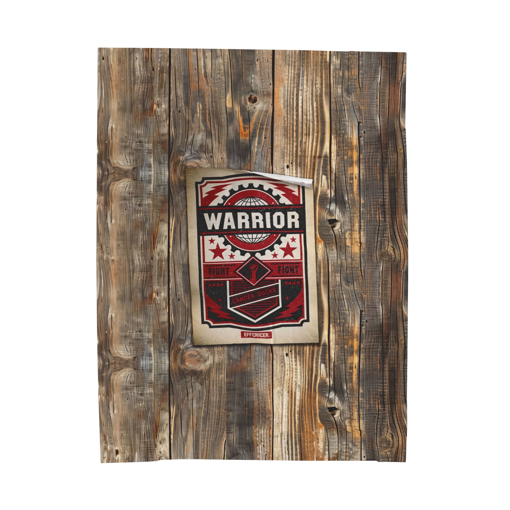 Warrior Street Plush Blanket