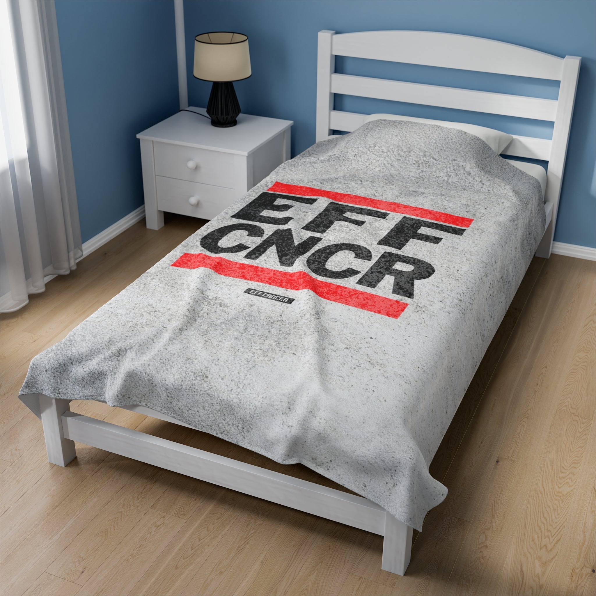 EFF CNCR Plush Blanket