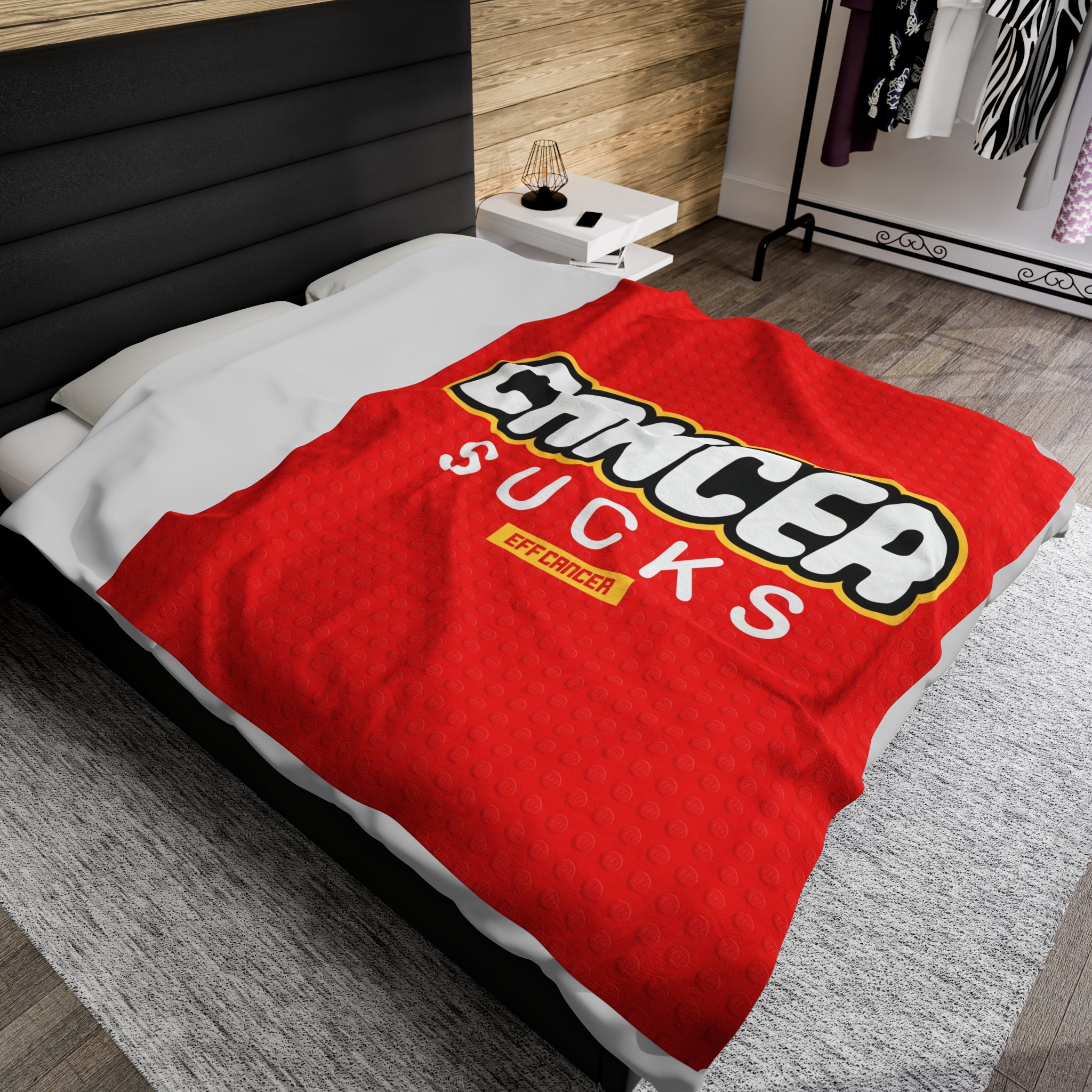 Blocks Plush Blanket