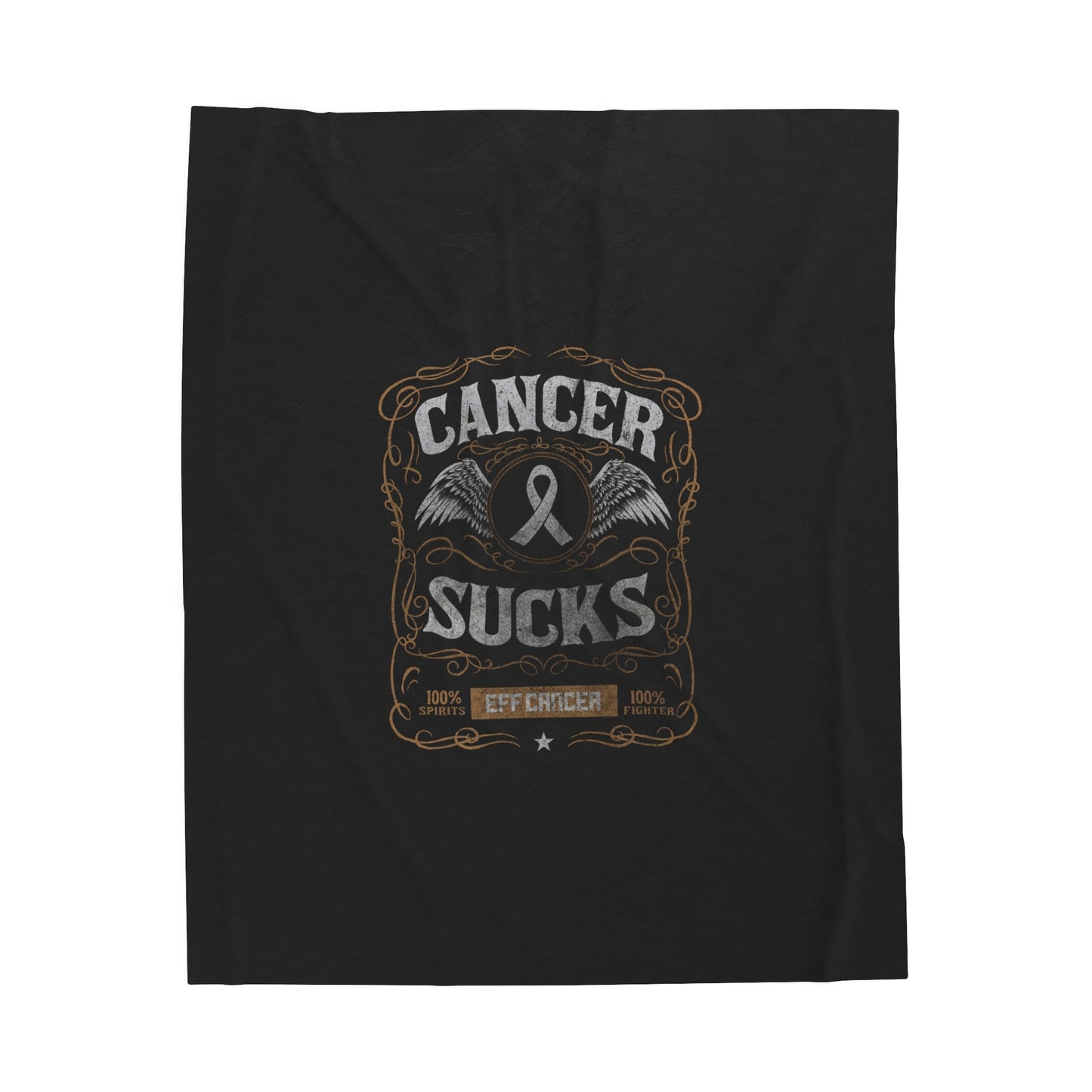 Vintage Sucks Plush Blanket