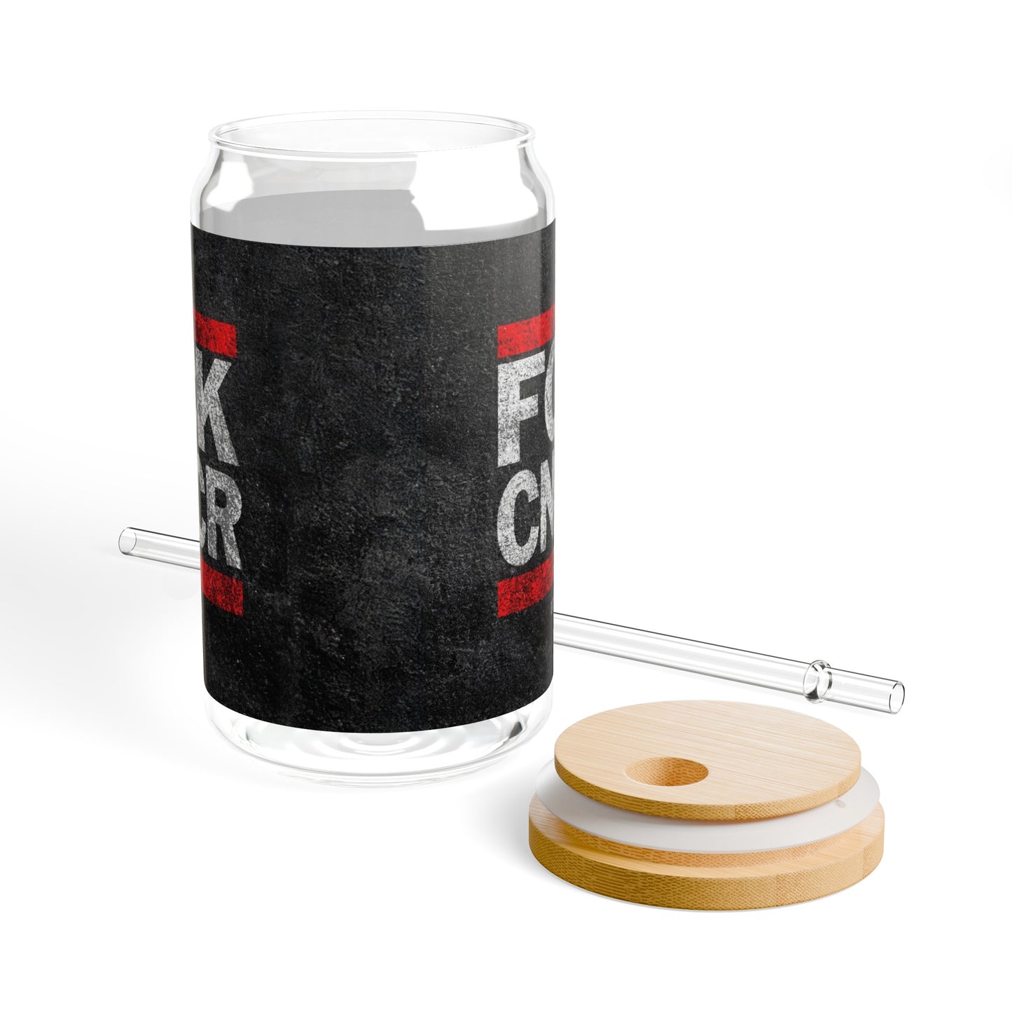 FCK CNCR Glassware