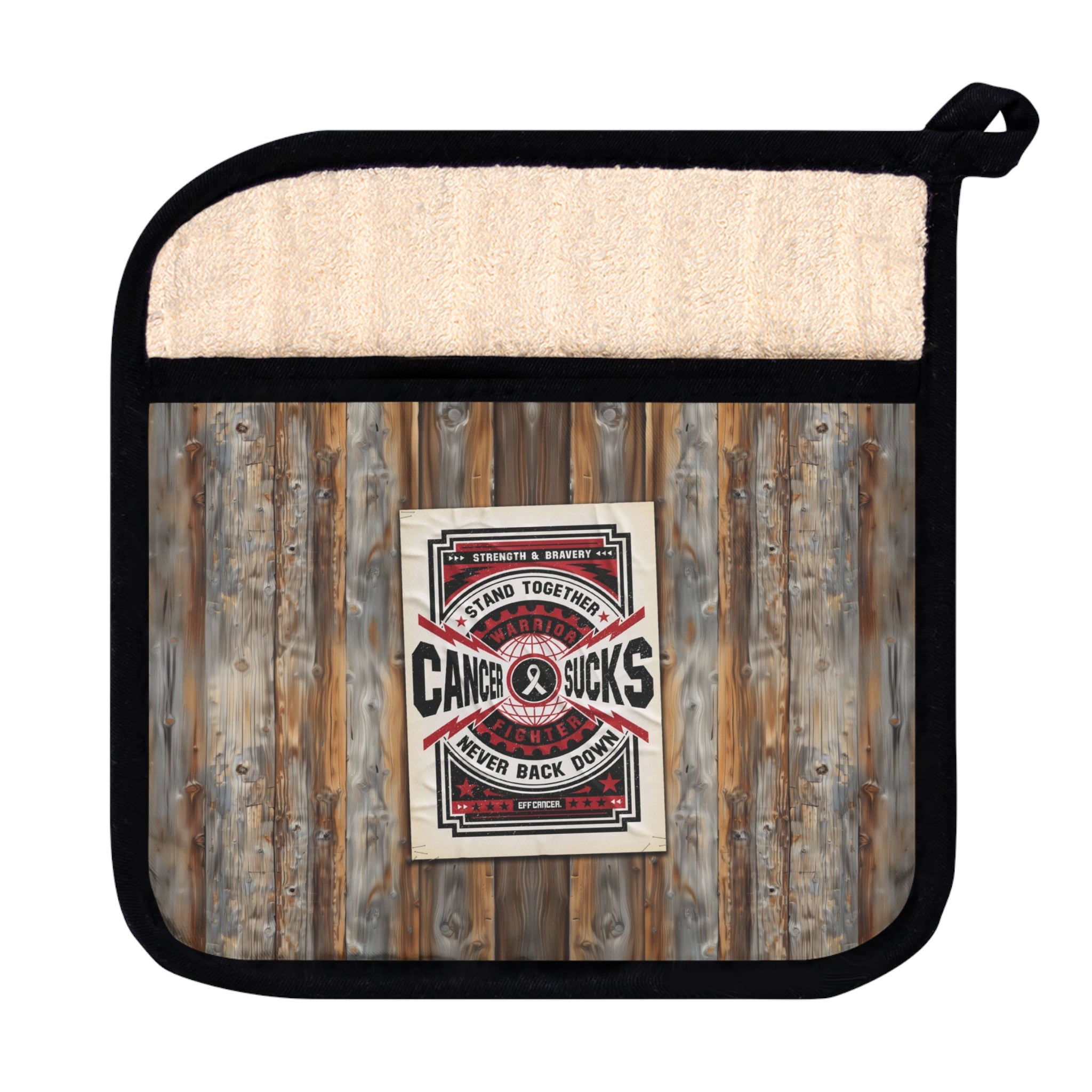 Cancer Sucks Street Pot Holder