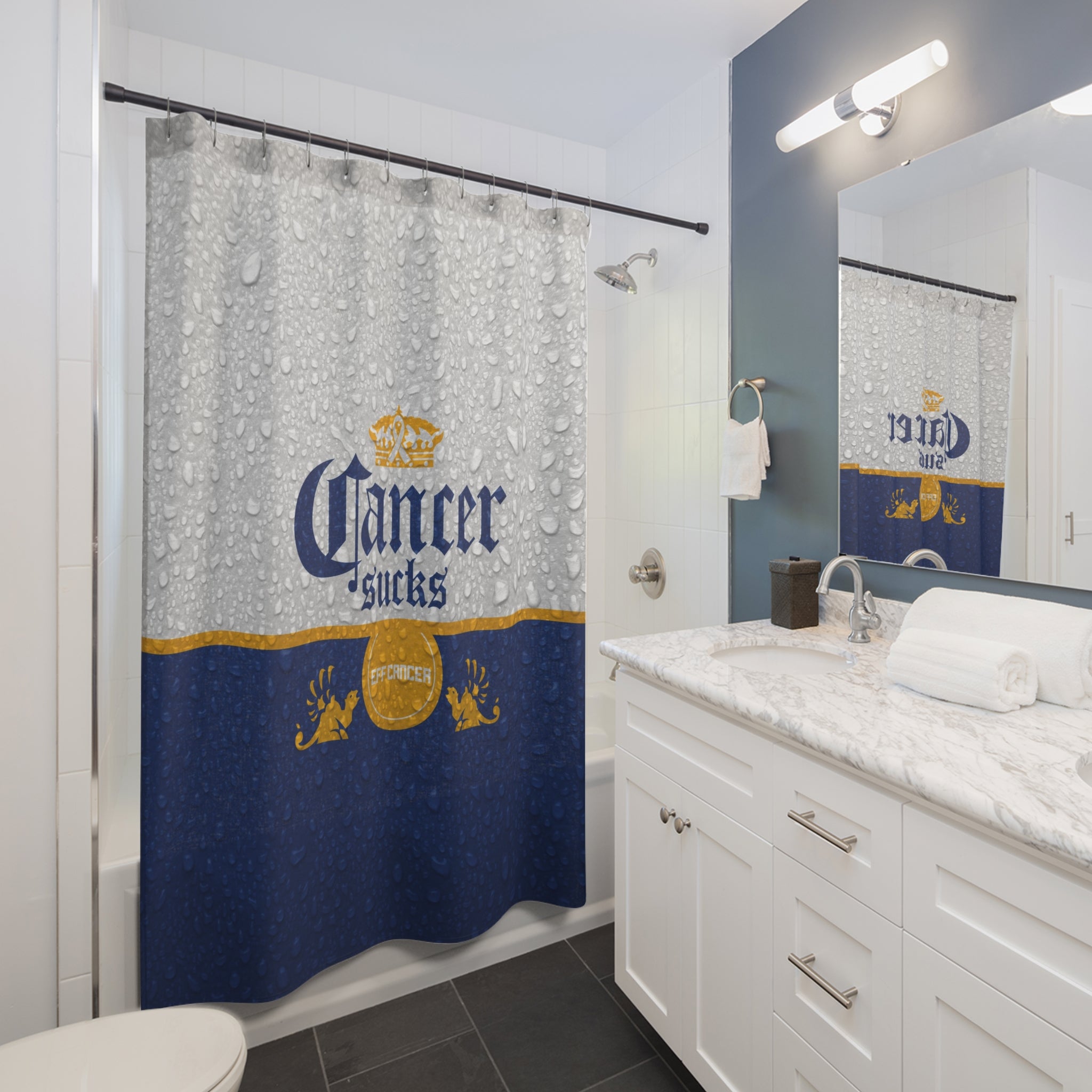 Cerveza Shower Curtain