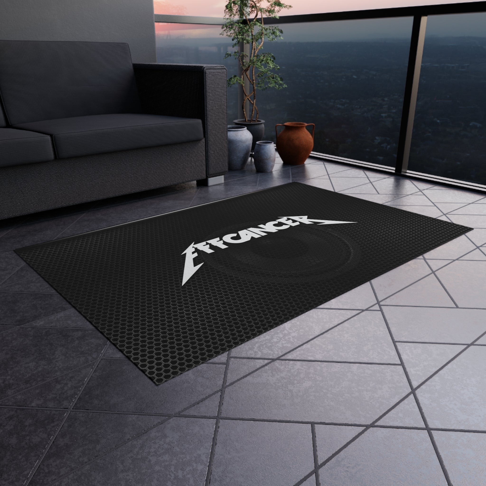 Metal Outdoor Rug