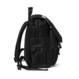 Metal Front Flap Backpack