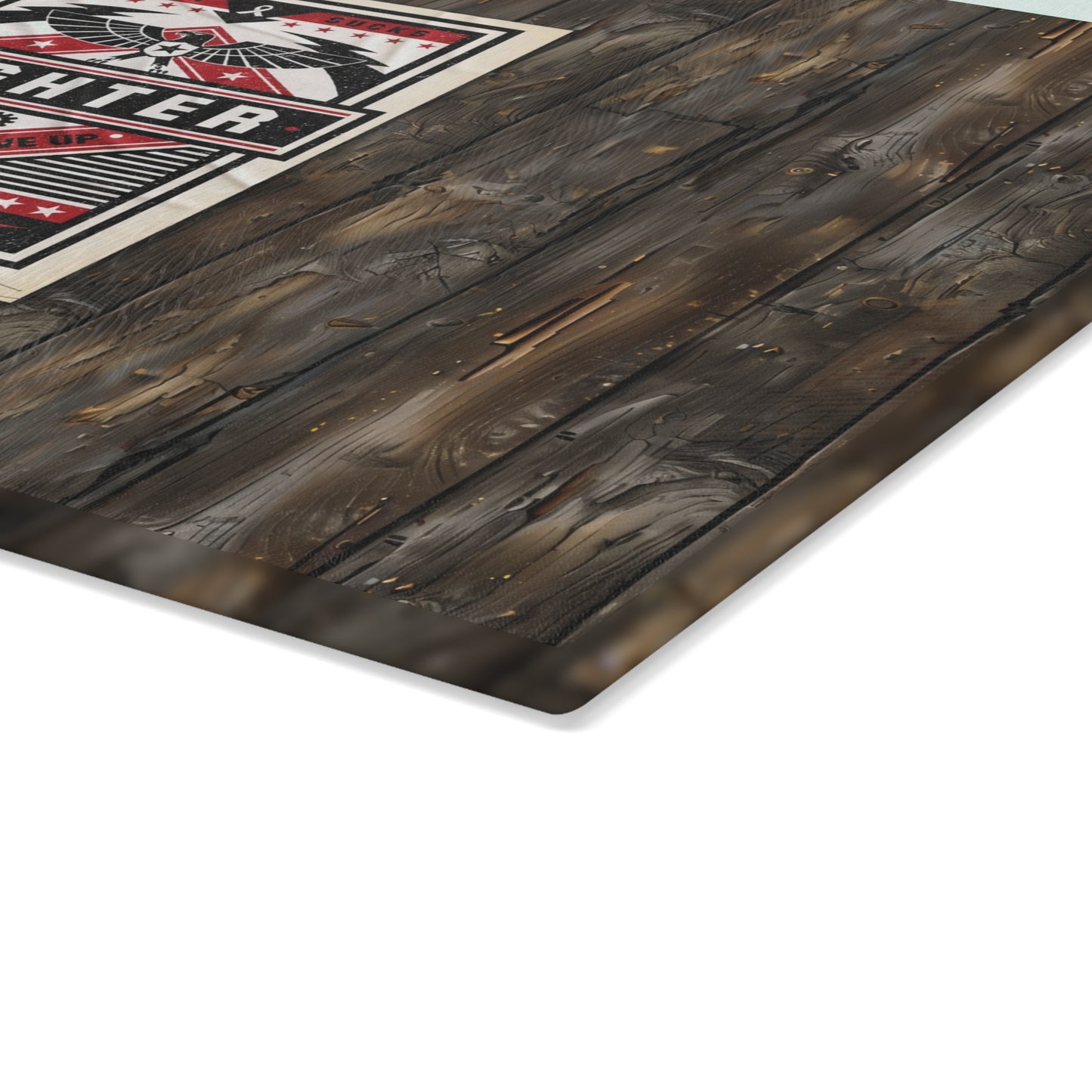 Fighter Street Glass Cutting Board