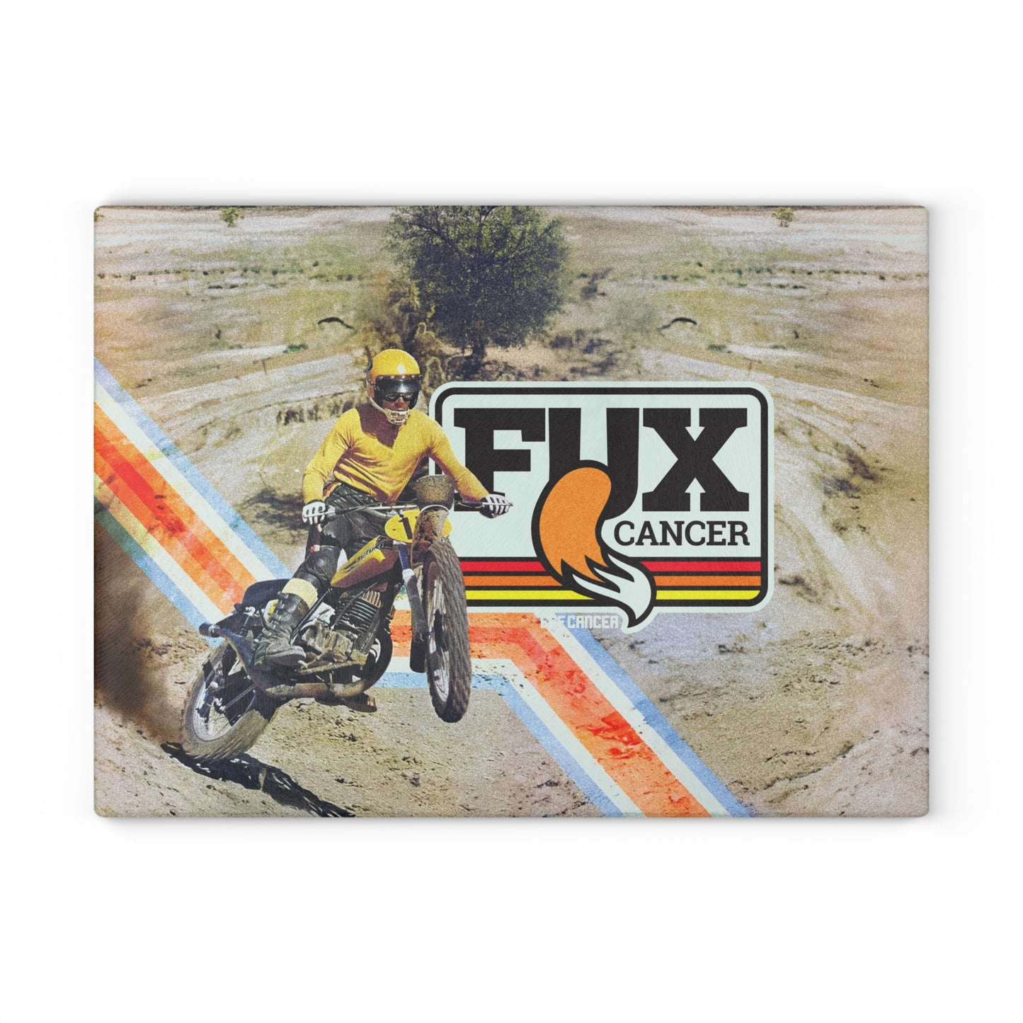 Fux Glass Cutting Board