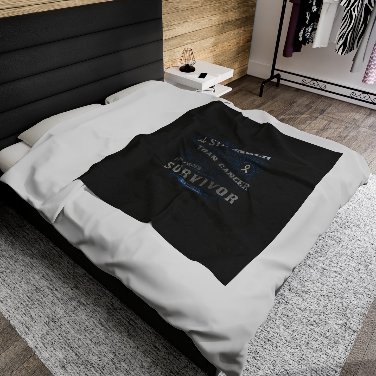 Vintage Stronger Plush Blanket