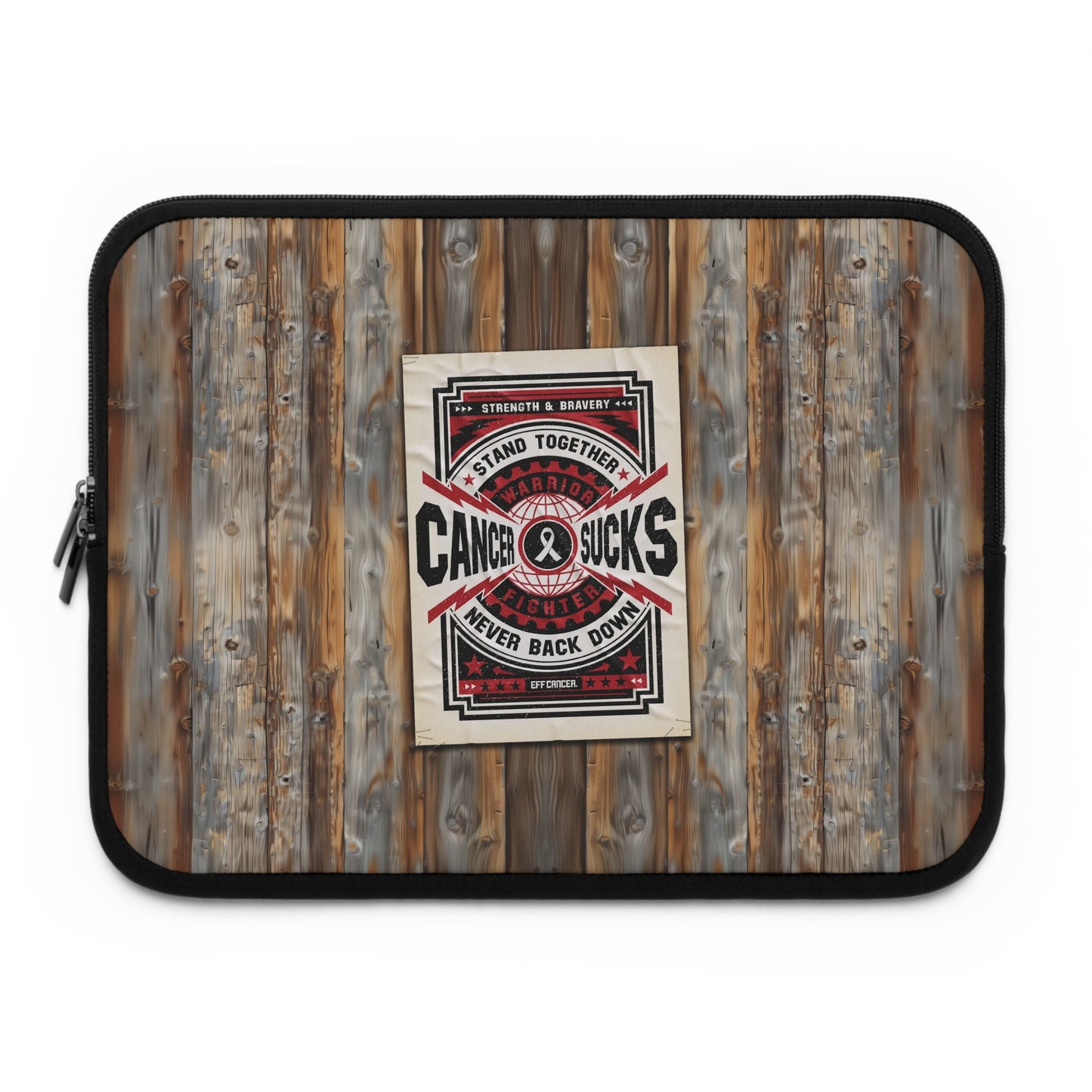 Cancer Sucks Street Laptop Sleeve