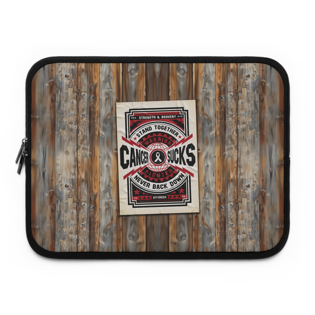 Cancer Sucks Street Laptop Sleeve