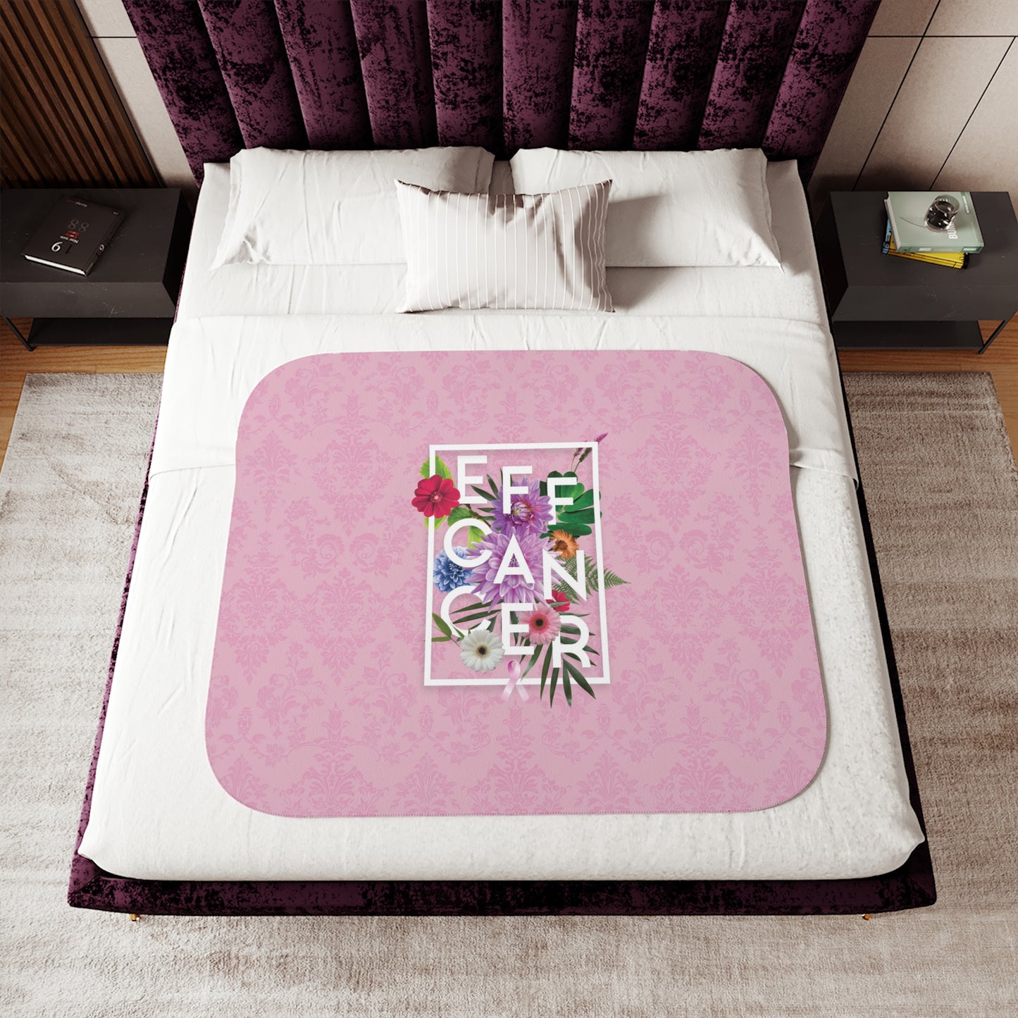 Floral Eff Sherpa