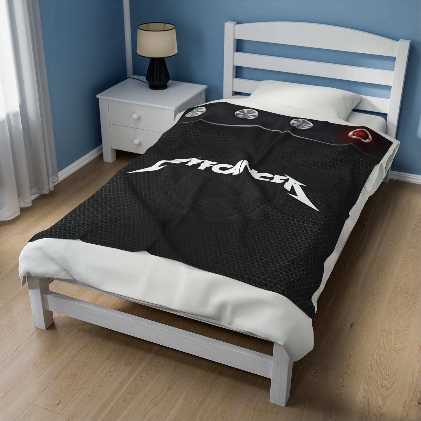 Metal Plush Blanket