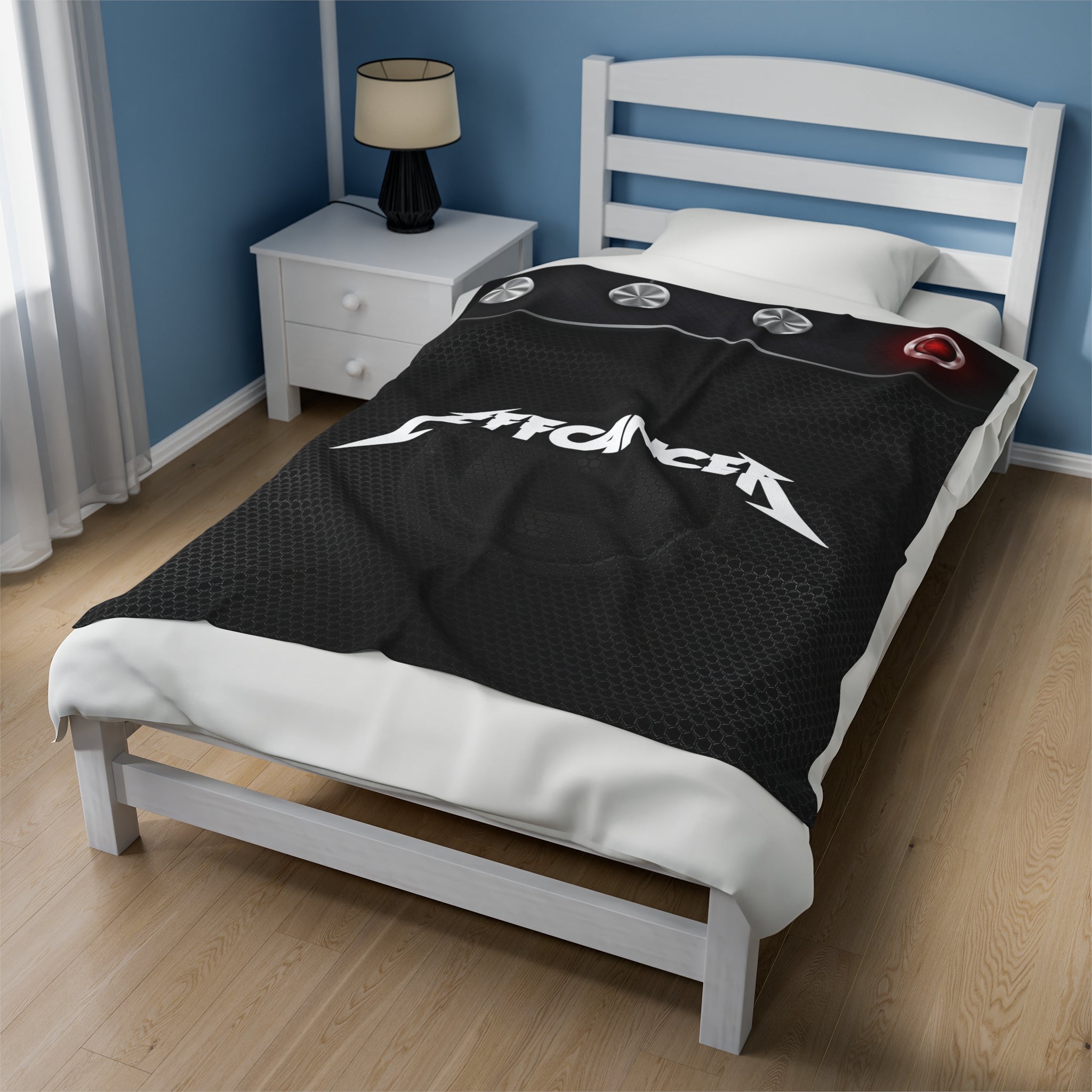 Metal Plush Blanket