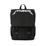 Metal Front Flap Backpack