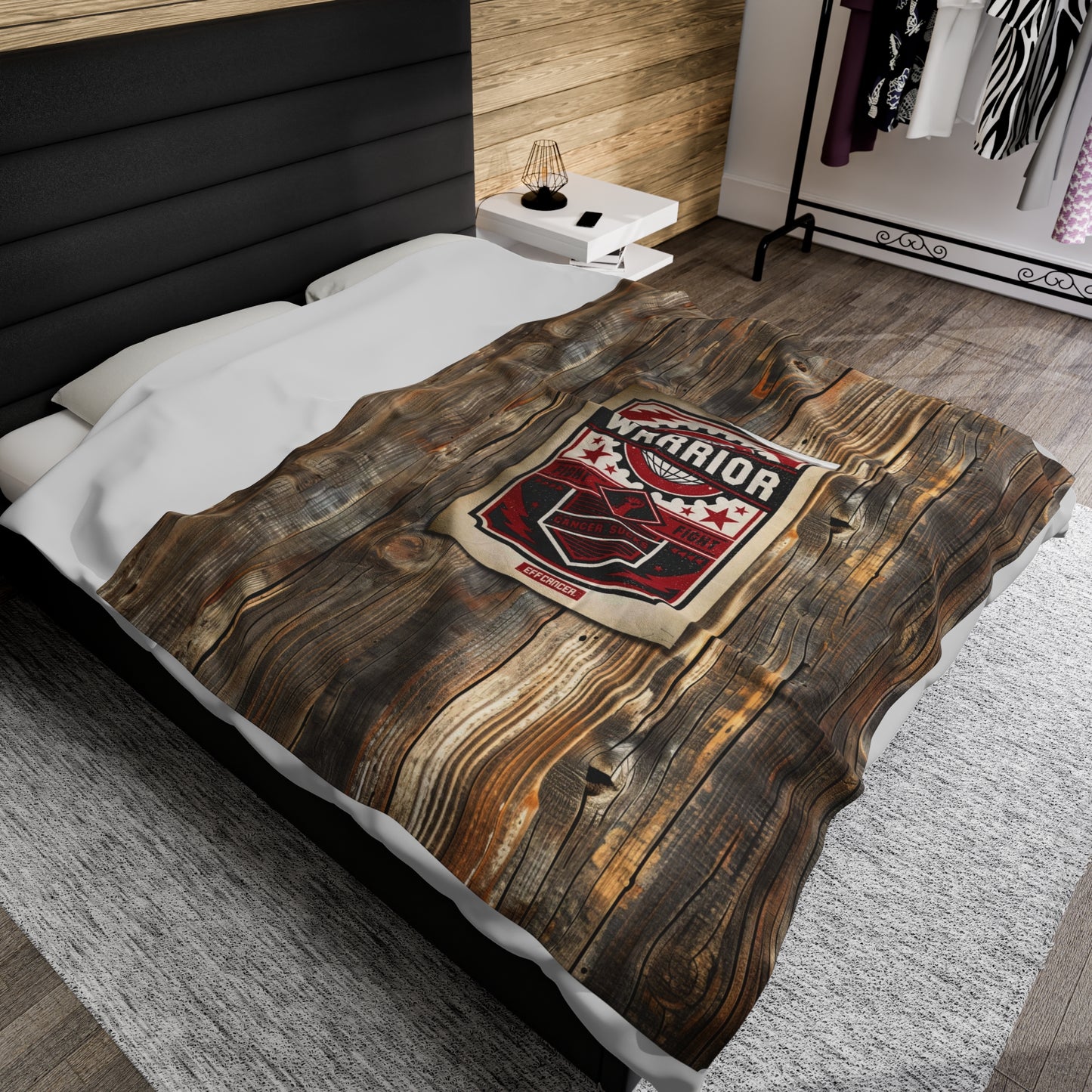 Warrior Street Plush Blanket