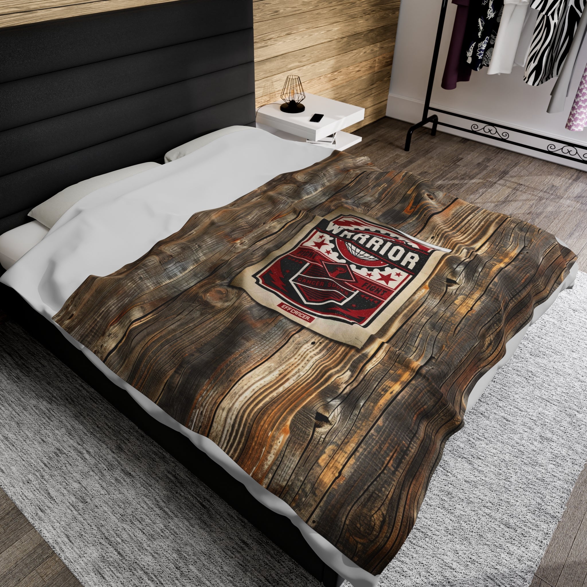 Warrior Street Plush Blanket