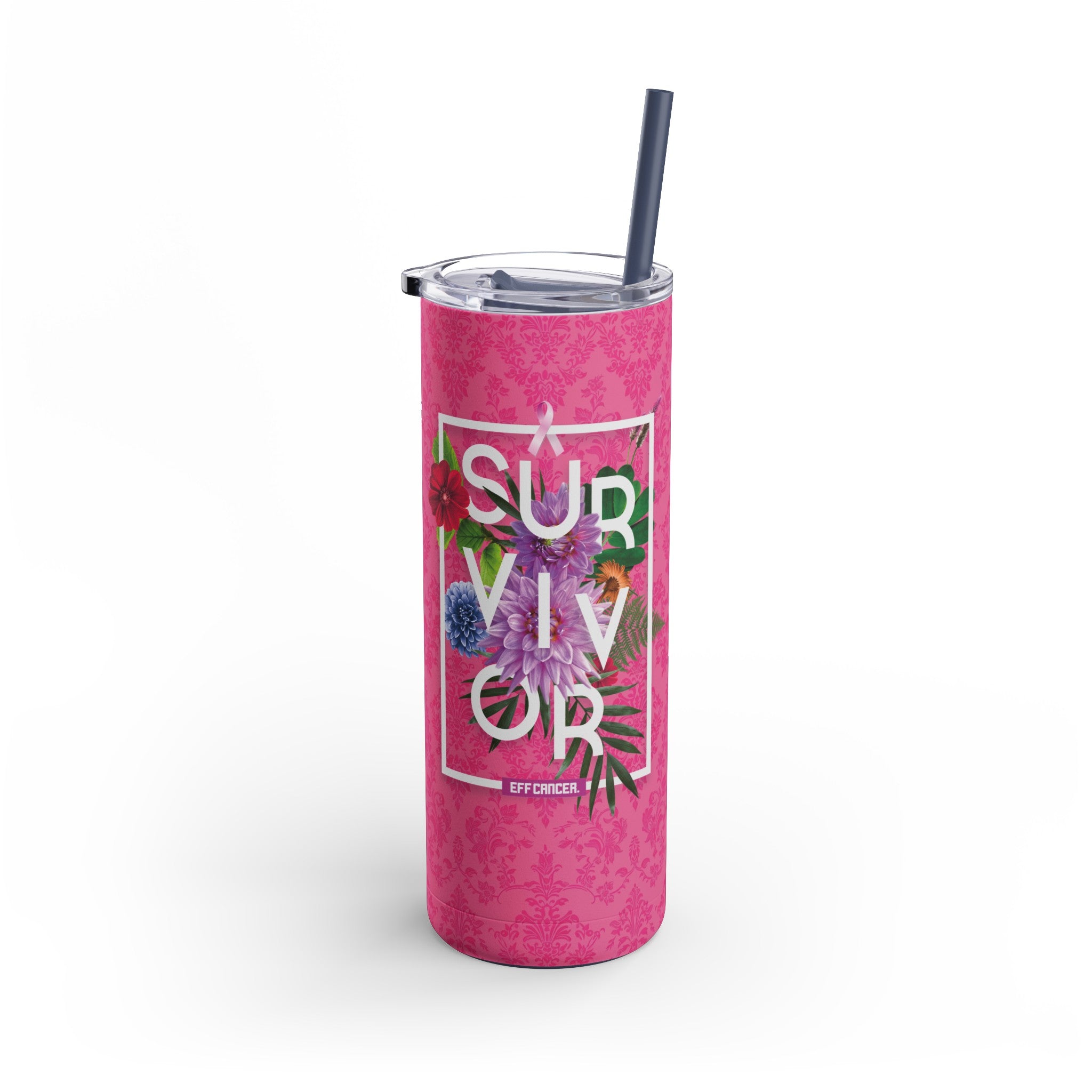 Floral Survivor Tumbler