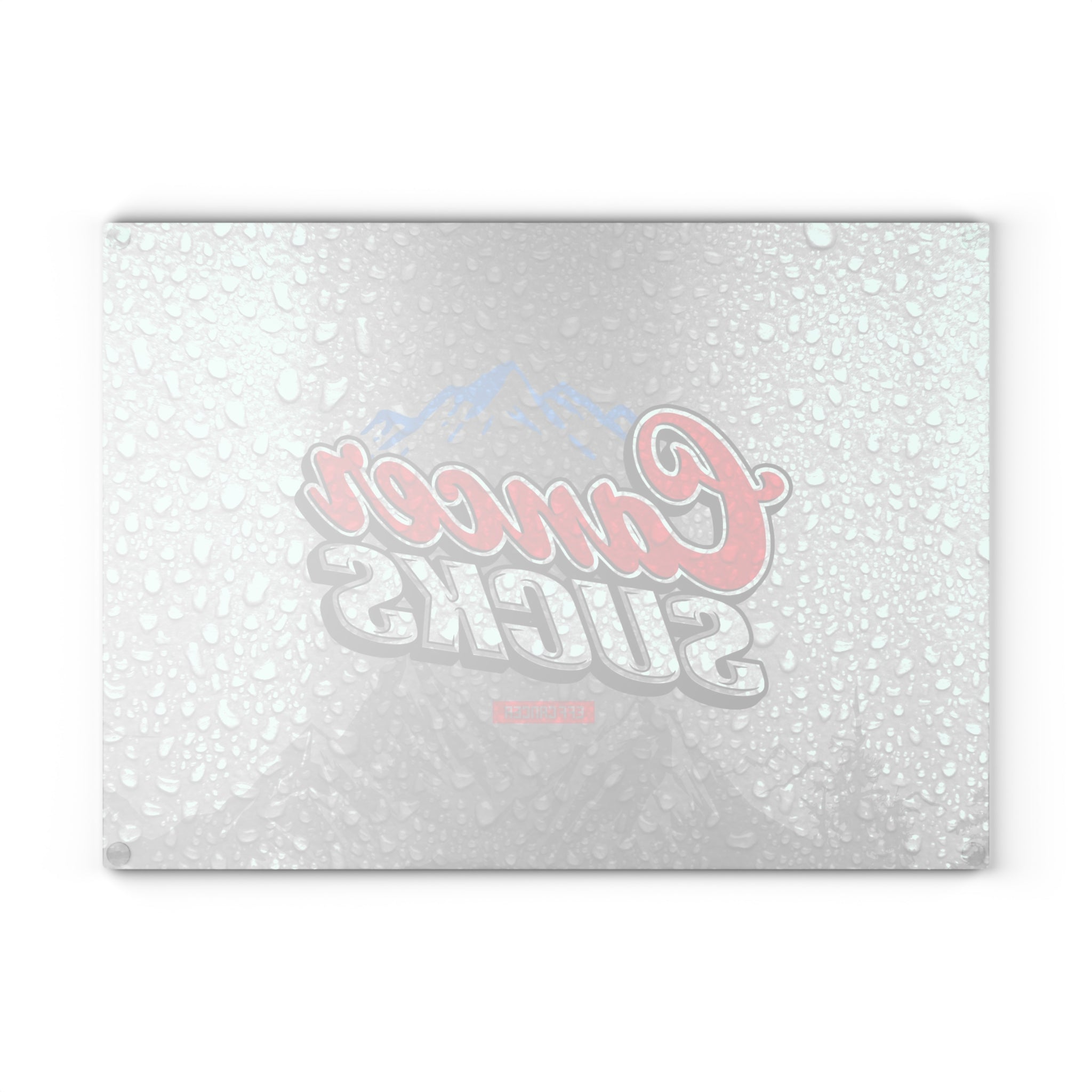 Rockies Glass Cutting Board