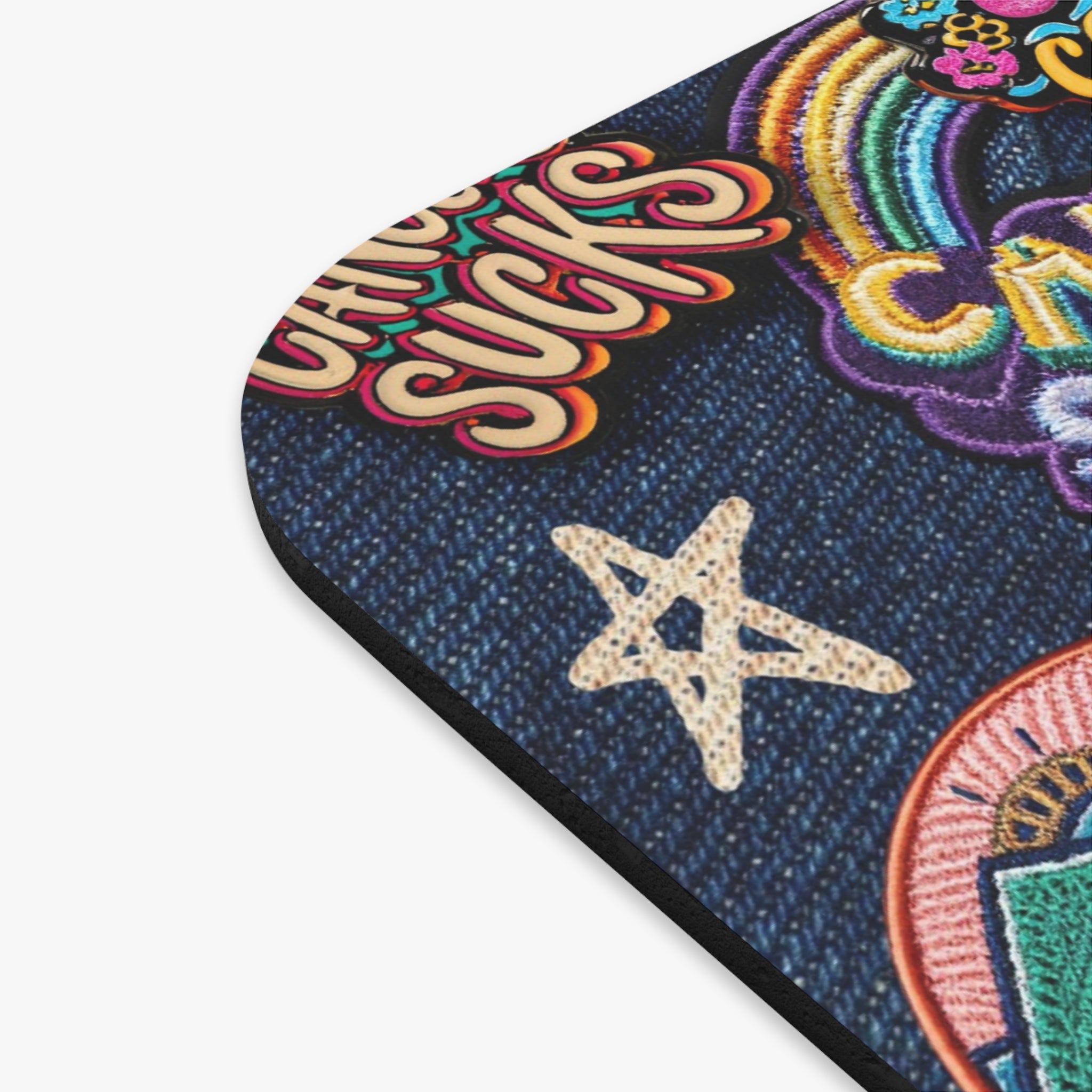 Patchy Mouse Pad