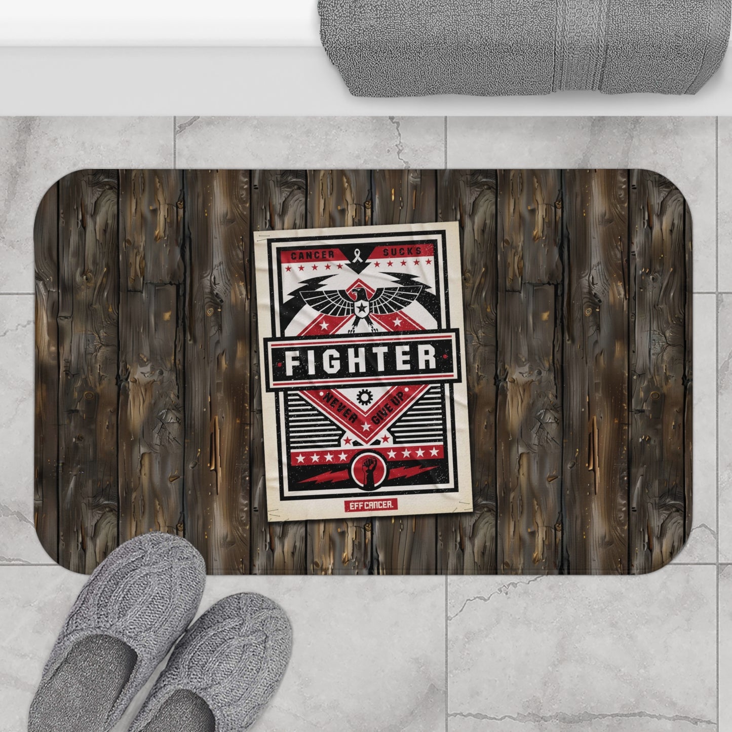 Fighter Street Bath Mat