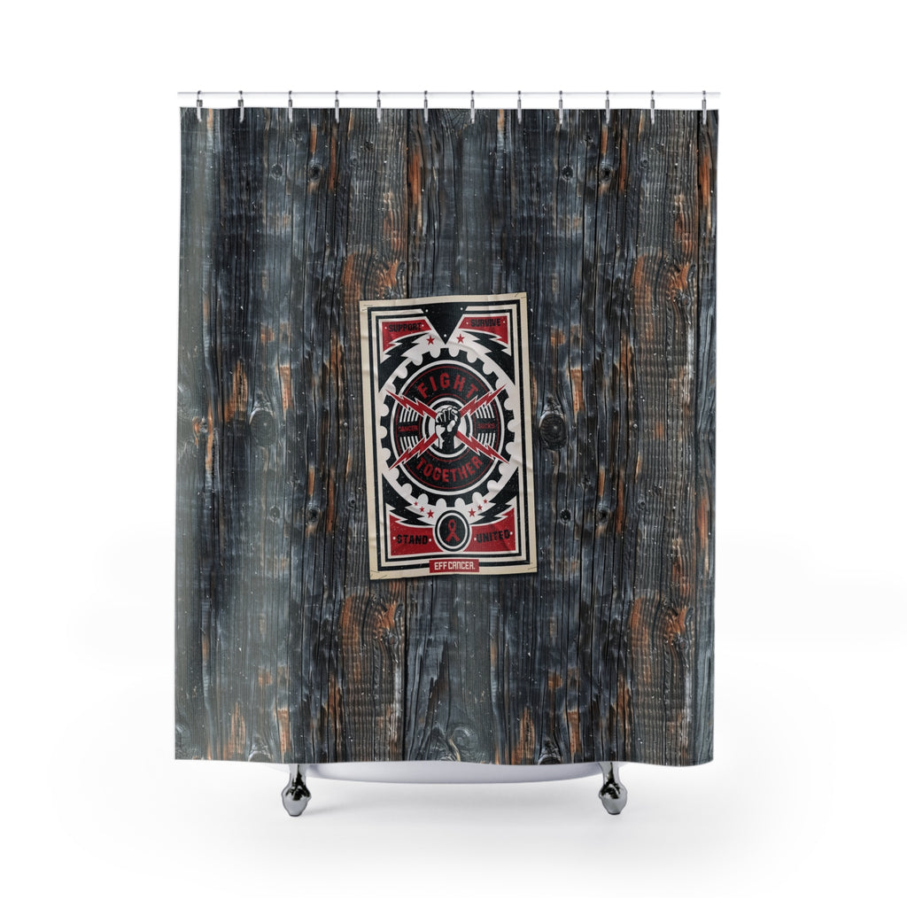 Fight Together Street Shower Curtain