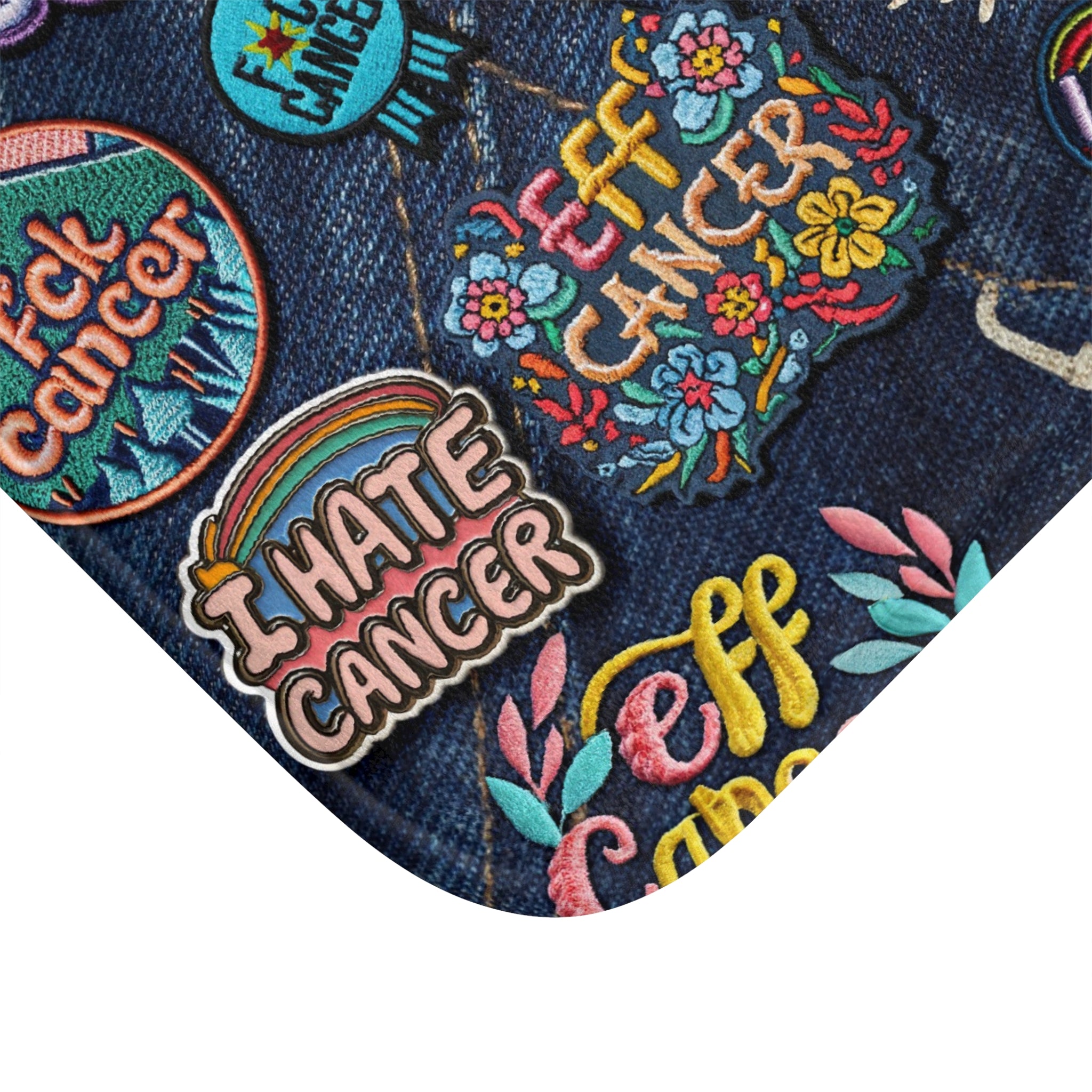 Patchy Bath Mat