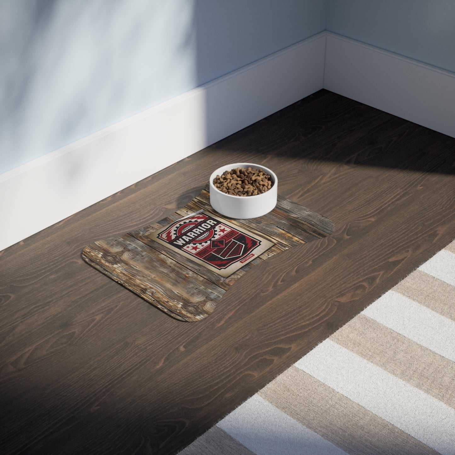 Warrior Street Feeding Mat