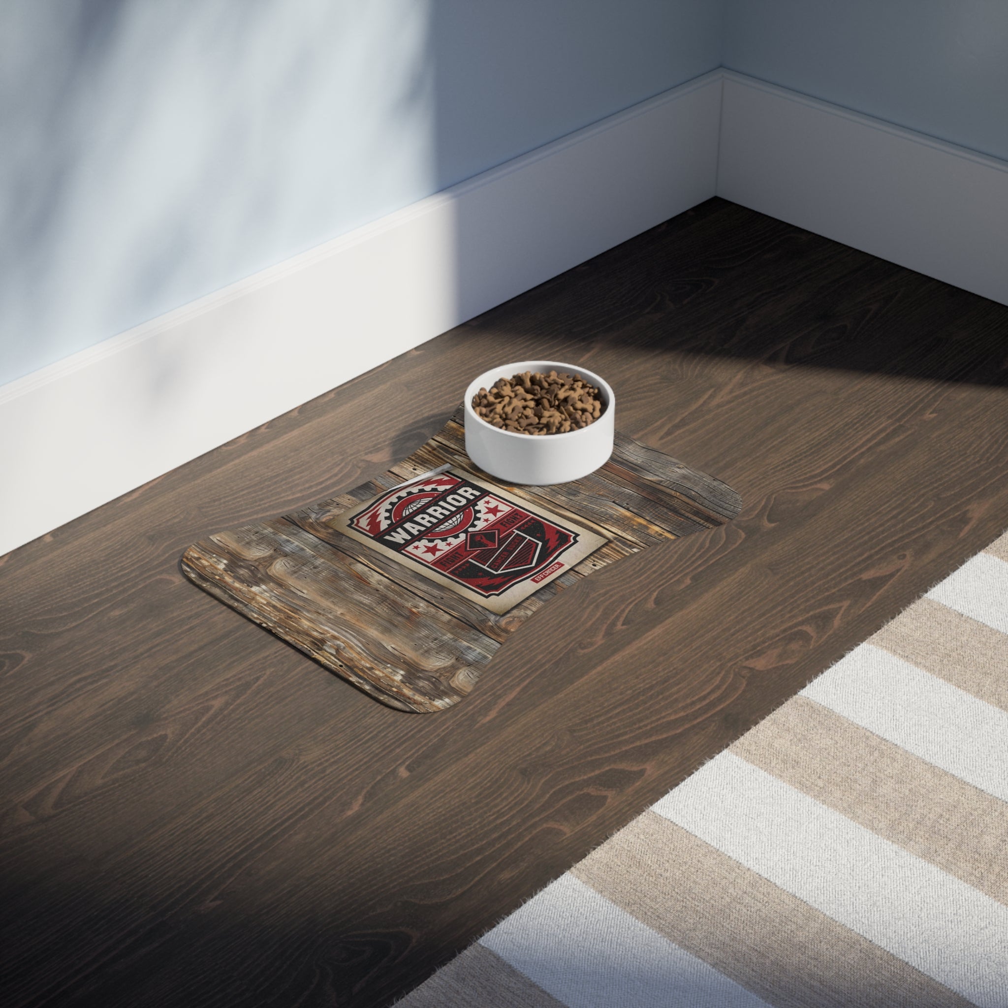 Warrior Street Feeding Mat