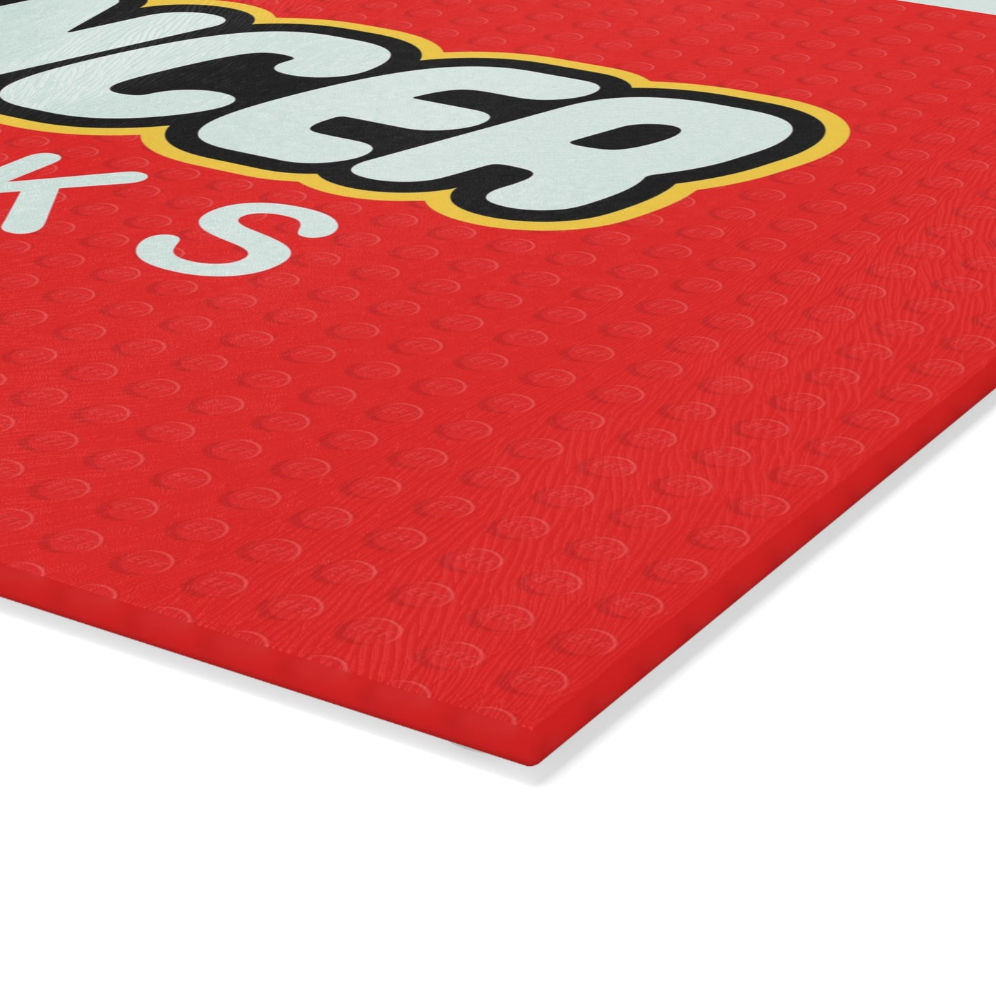 Blocks Glass Cutting Board