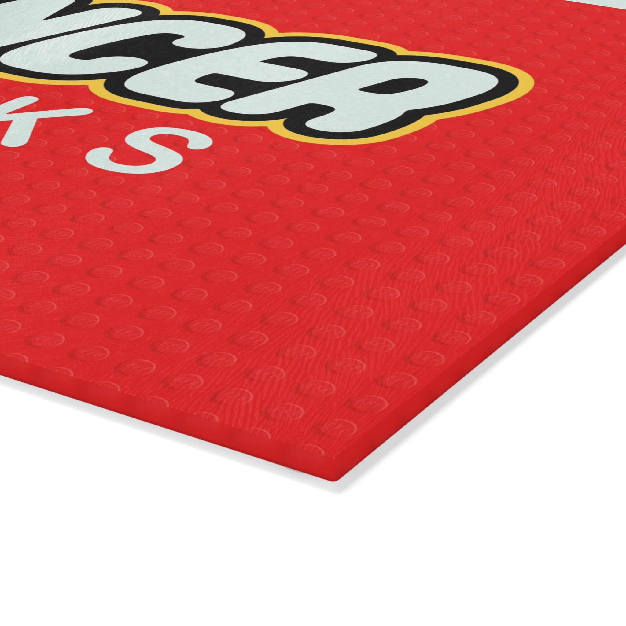 Blocks Glass Cutting Board