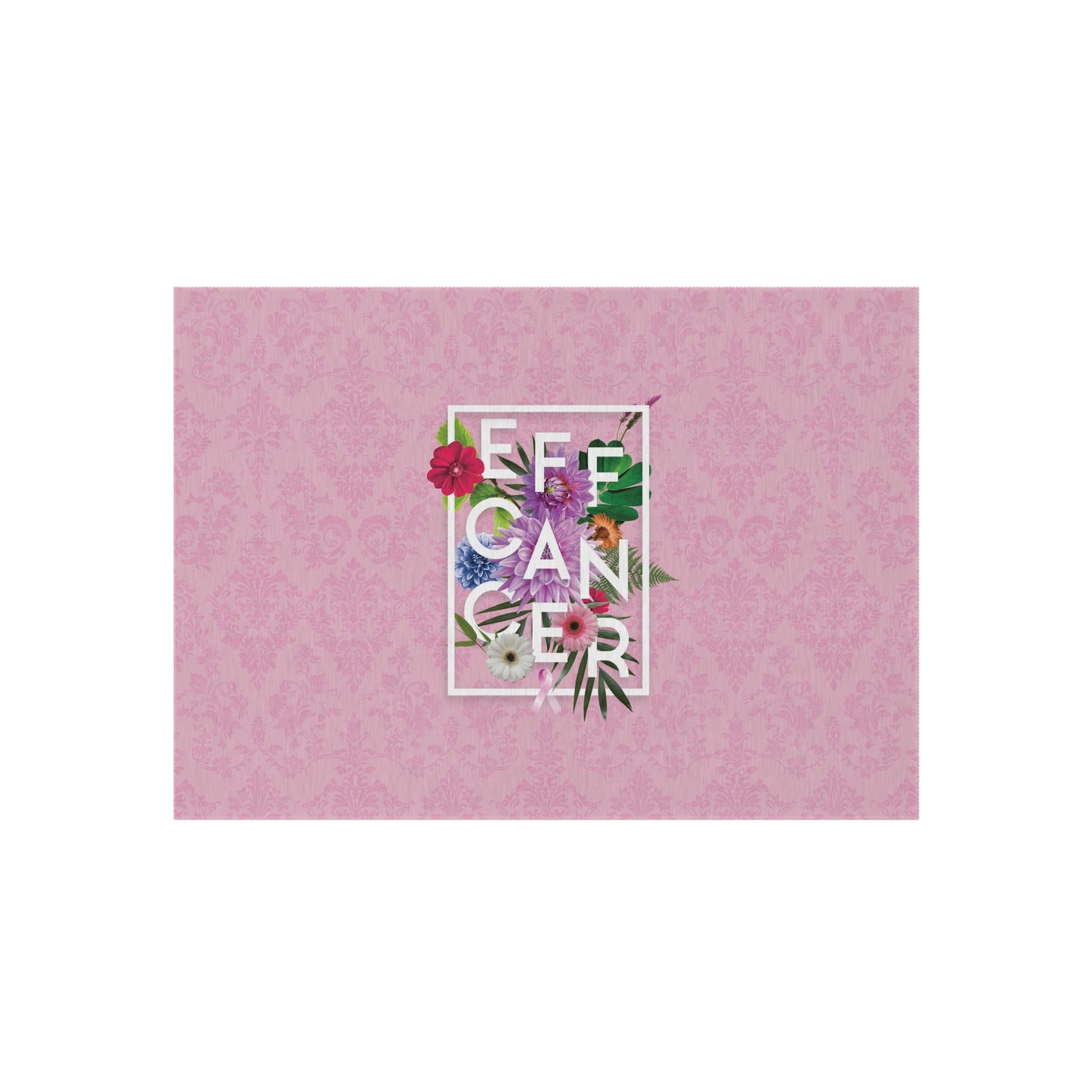 Floral Eff Outdoor Rug