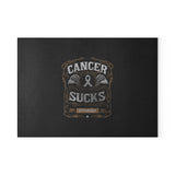Vintage Sucks Glass Cutting Board