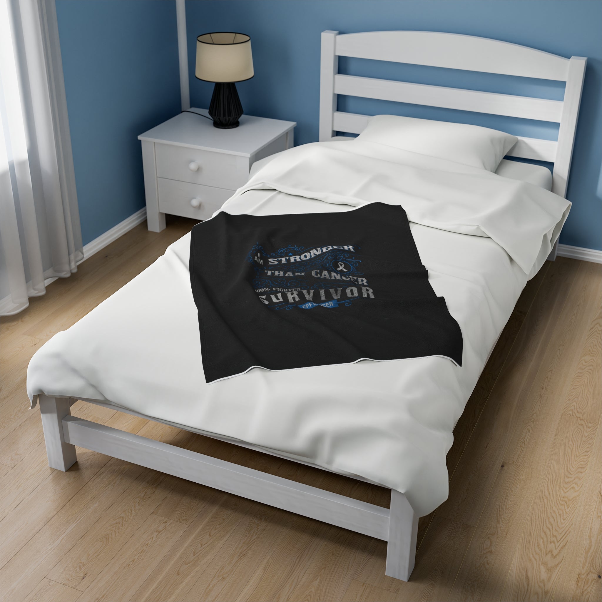 Vintage Stronger Plush Blanket