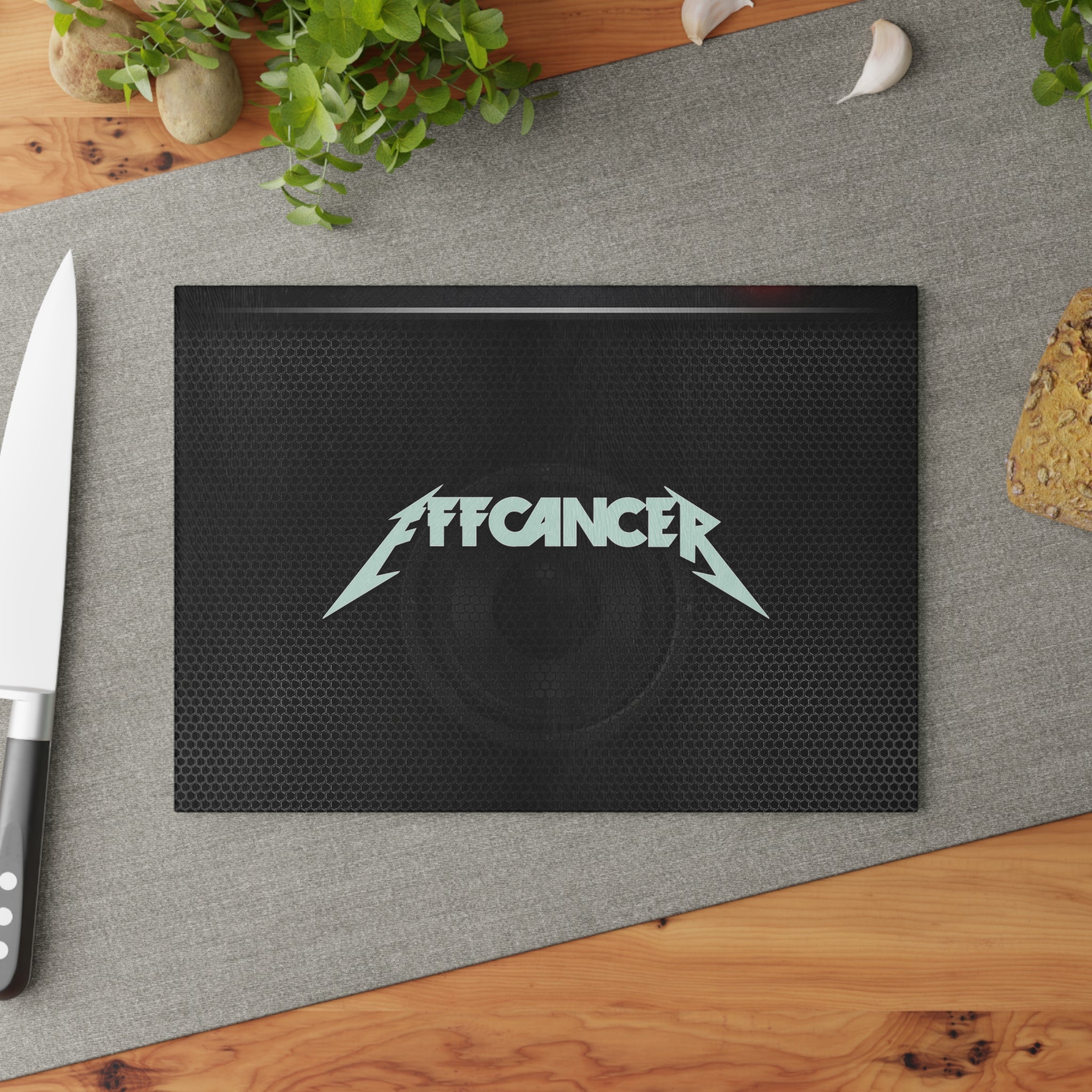 Metal Glass Cutting Board
