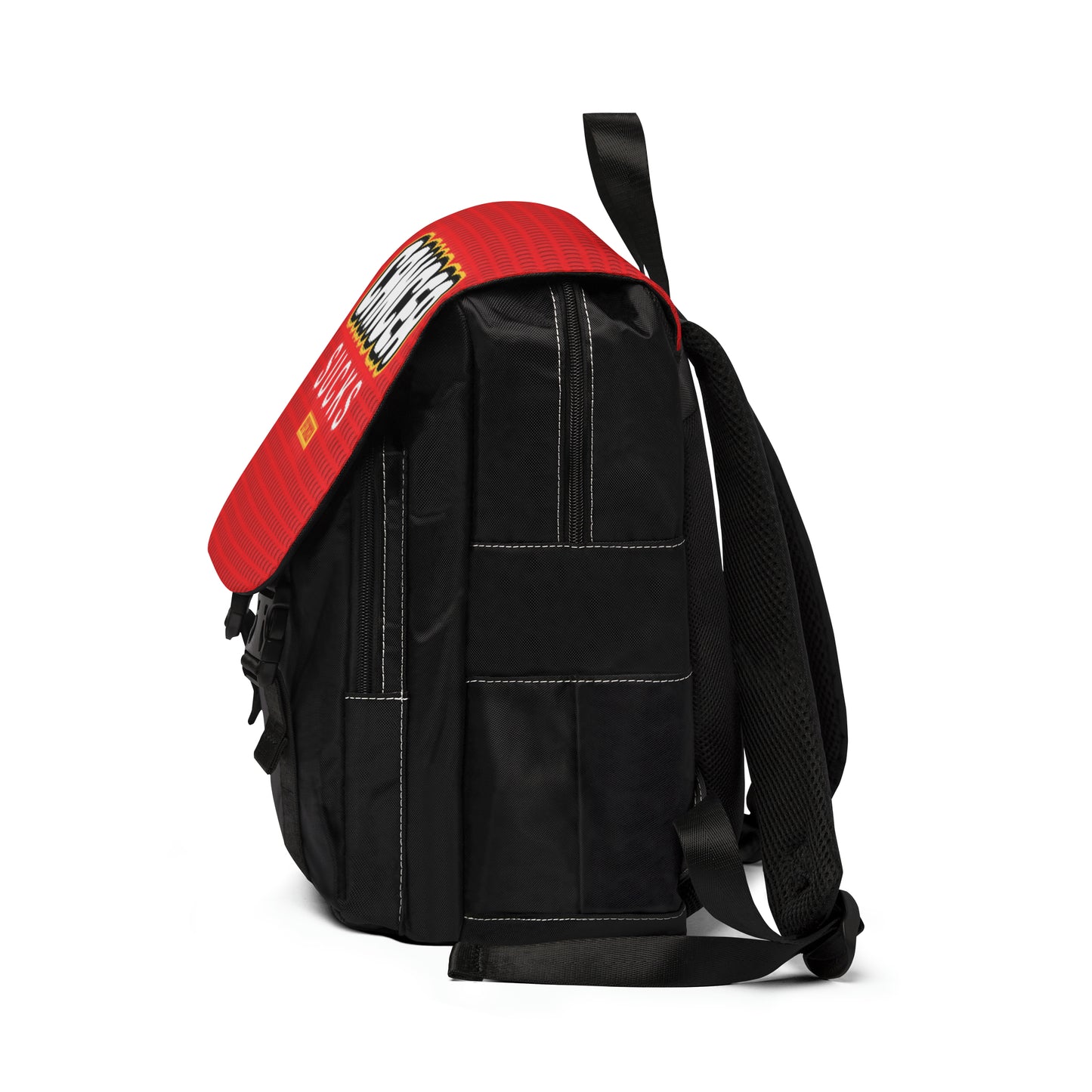 Bricks Front Flap Backpack