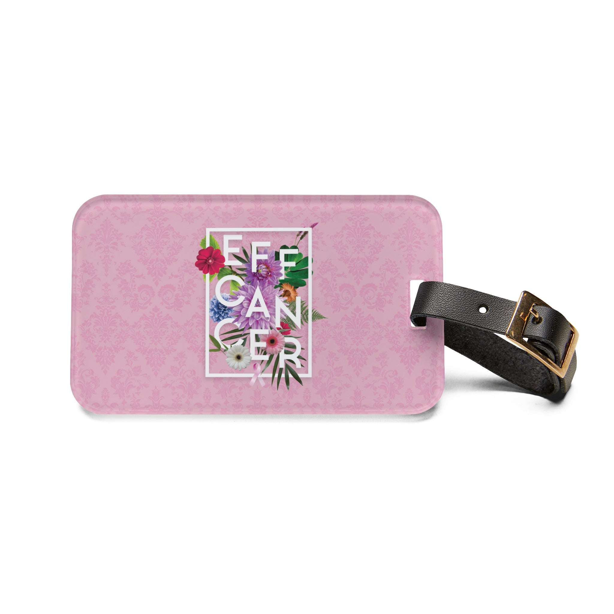 Floral Eff Luggage Tag