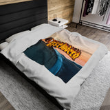 Thrashed Plush Blanket