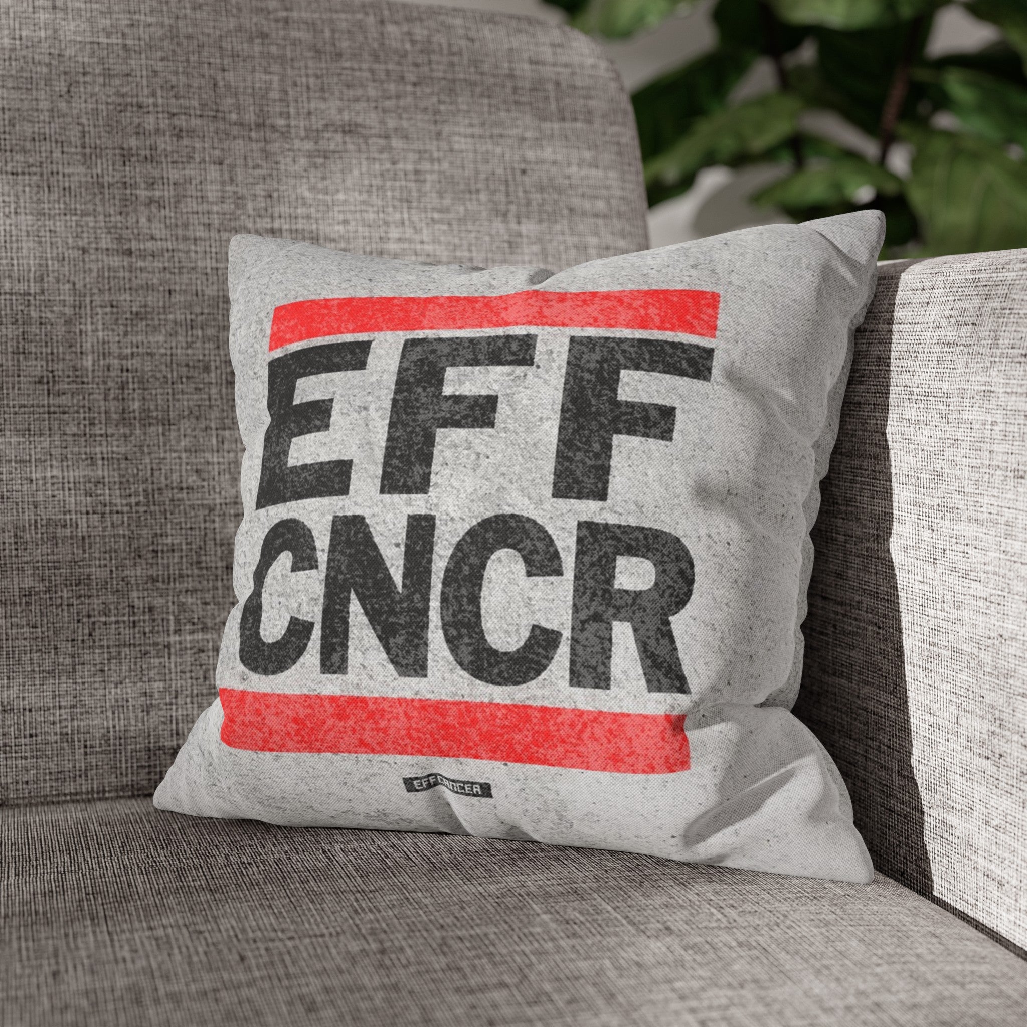 EFF CNCR Pillow Cover