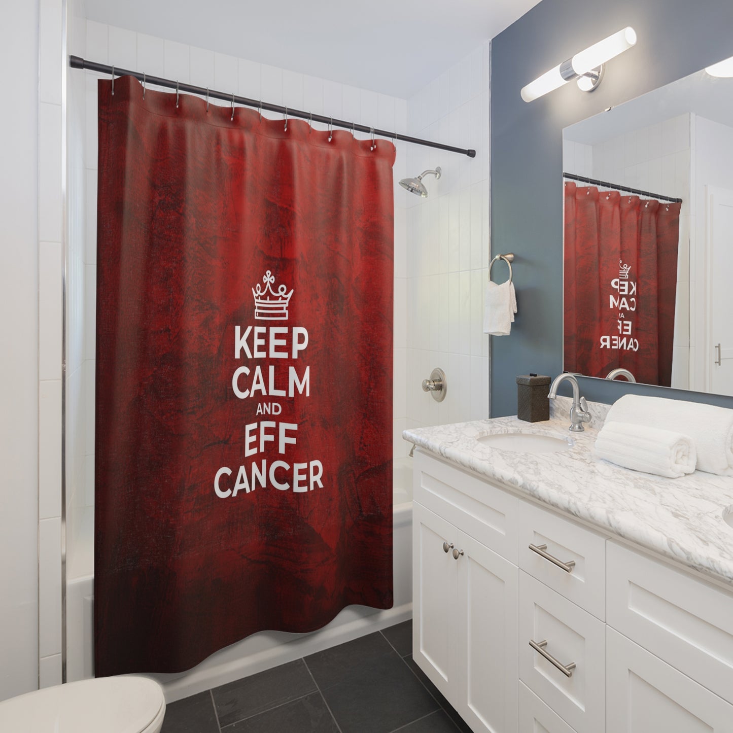 Keep Calm Shower Curtain