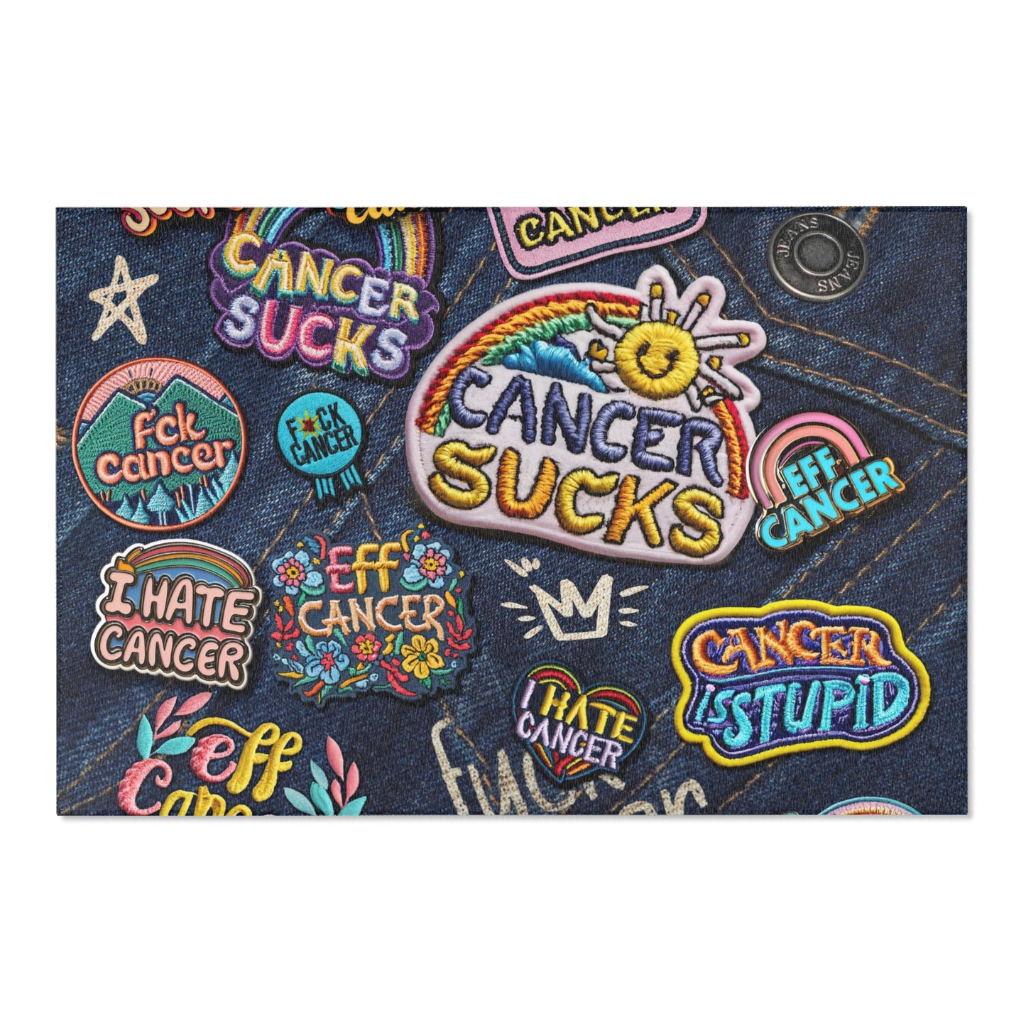 Patchy Area Rug