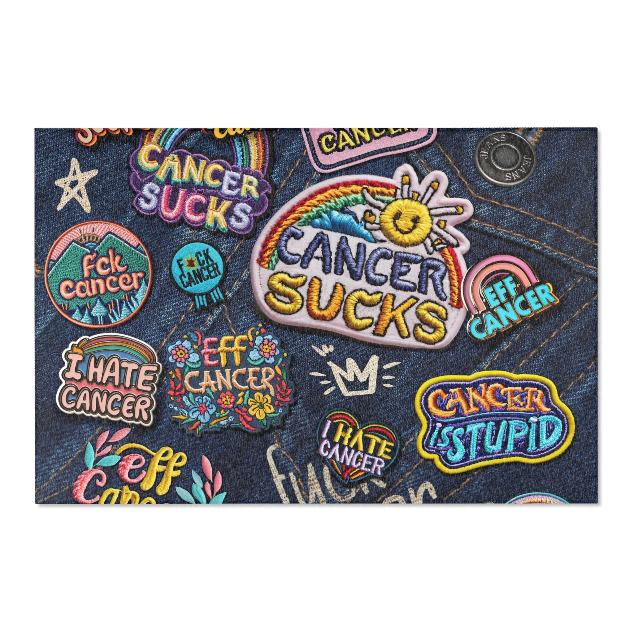 Patchy Area Rug