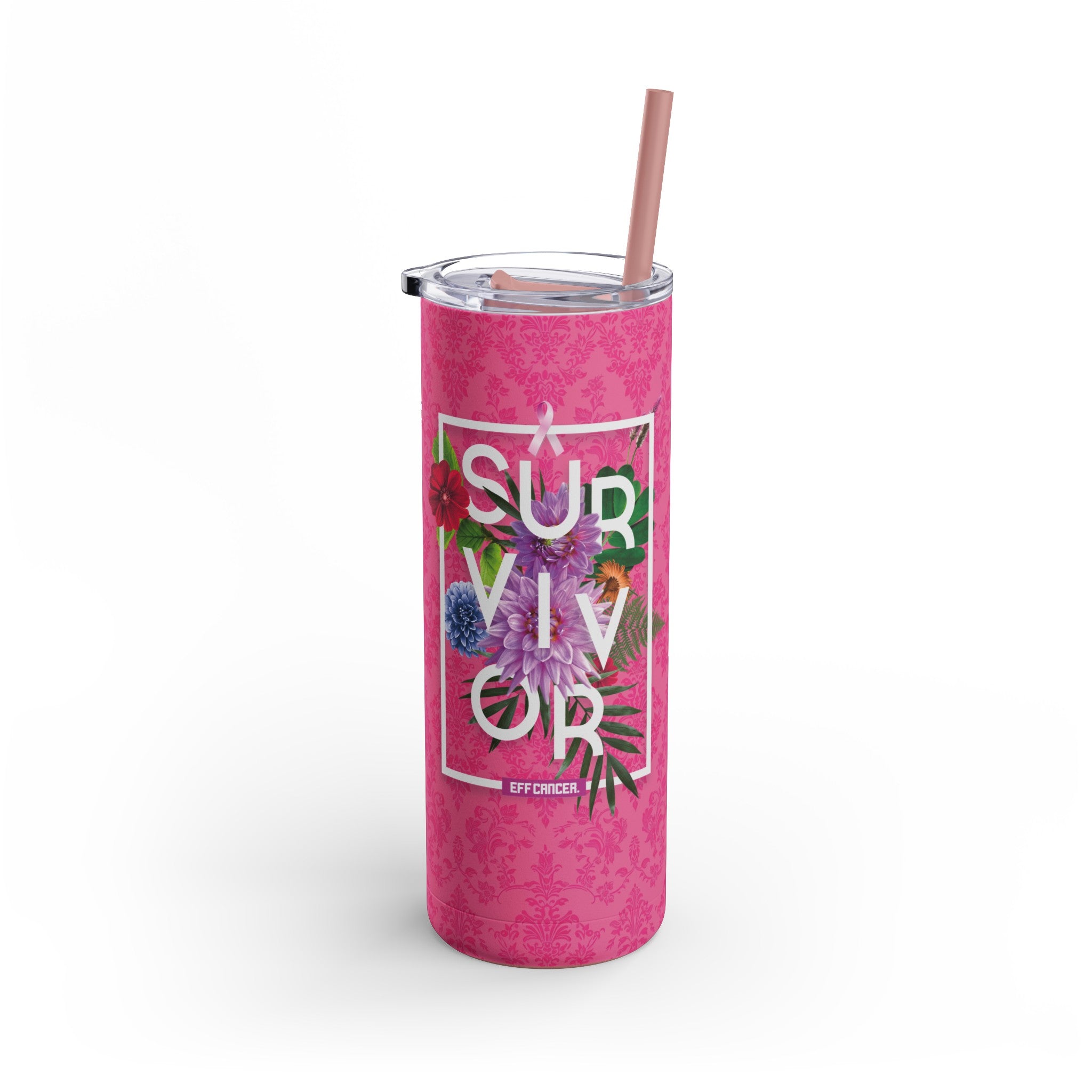 Floral Survivor Tumbler