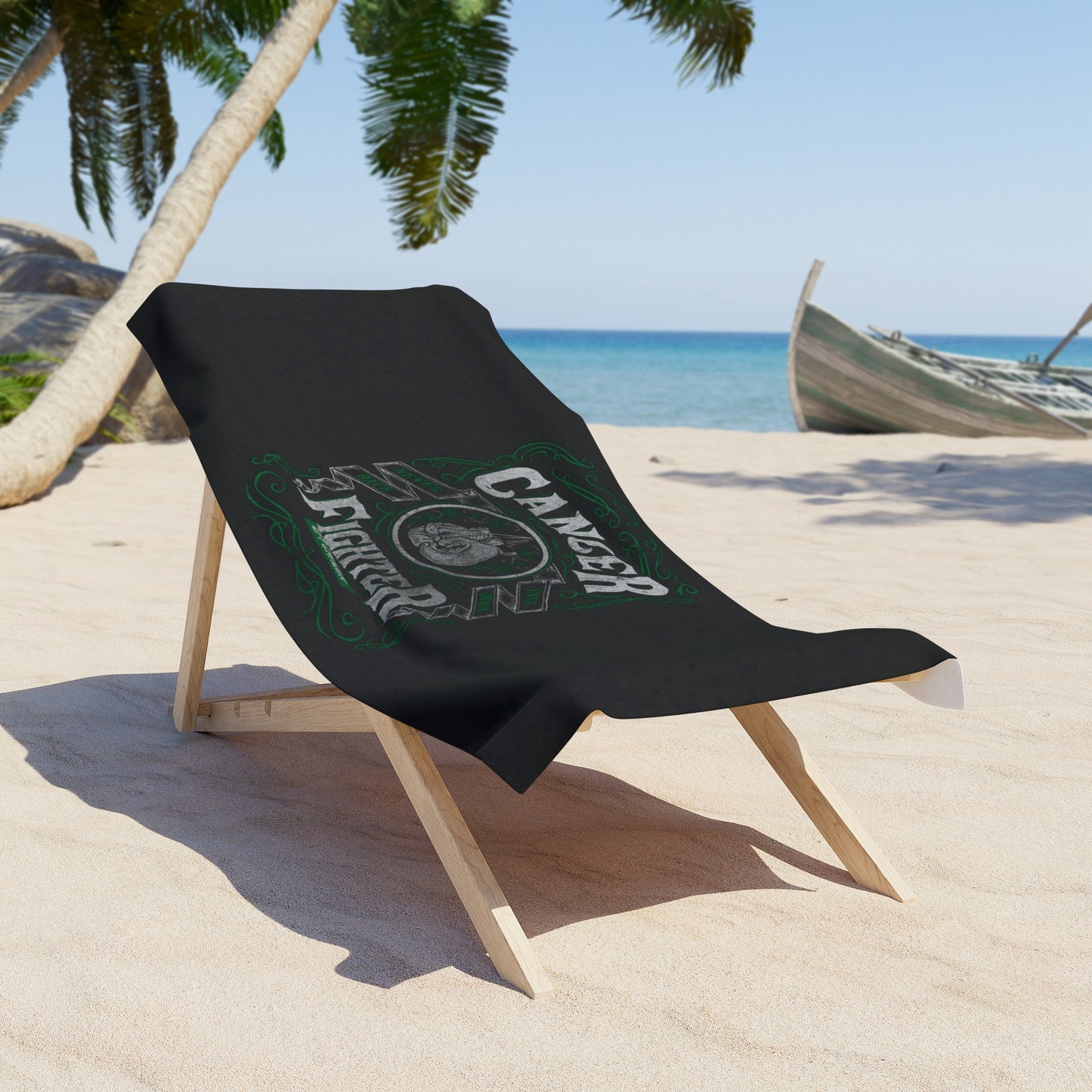 Vintage Fighter Beach Towel