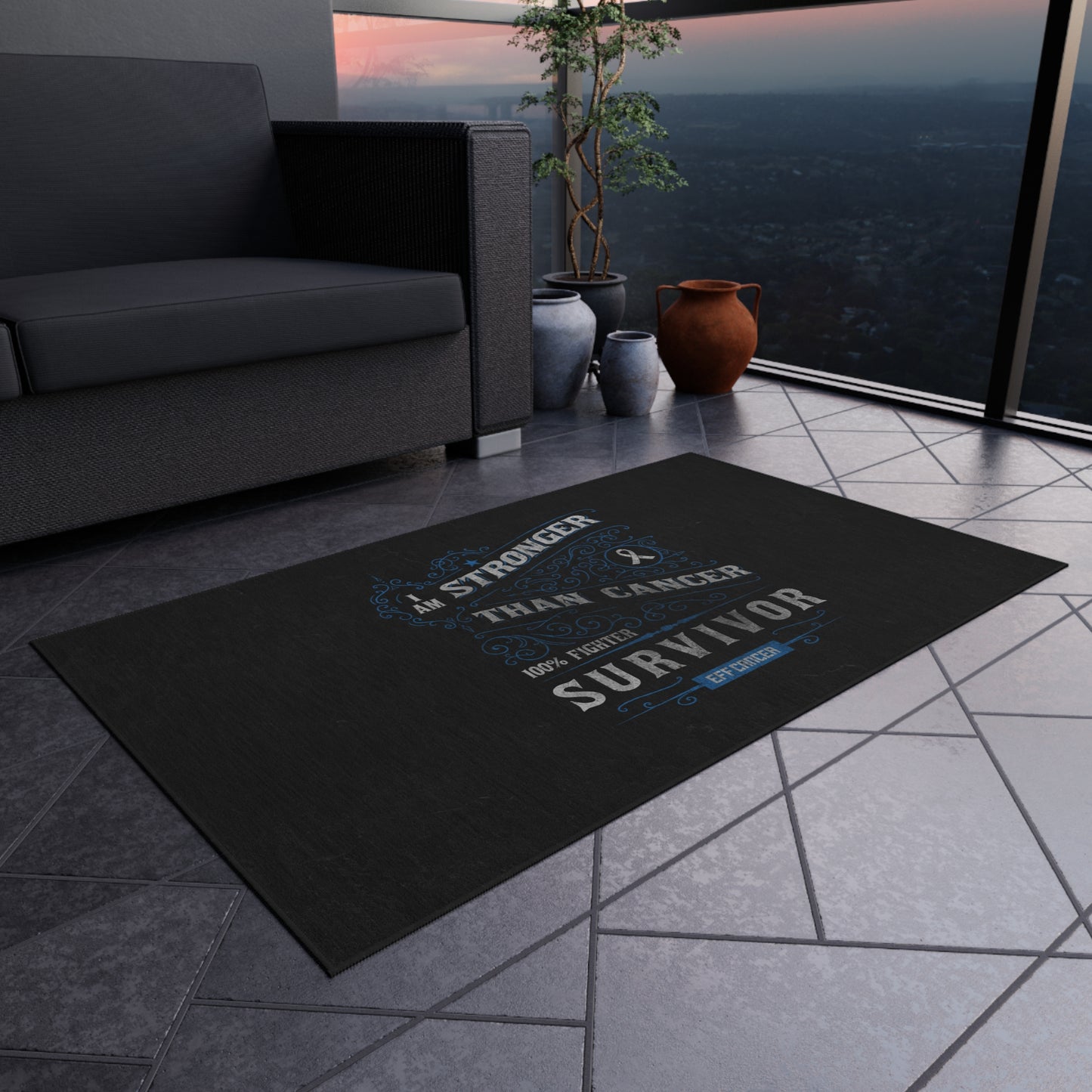 Vintage Stronger Outdoor Rug
