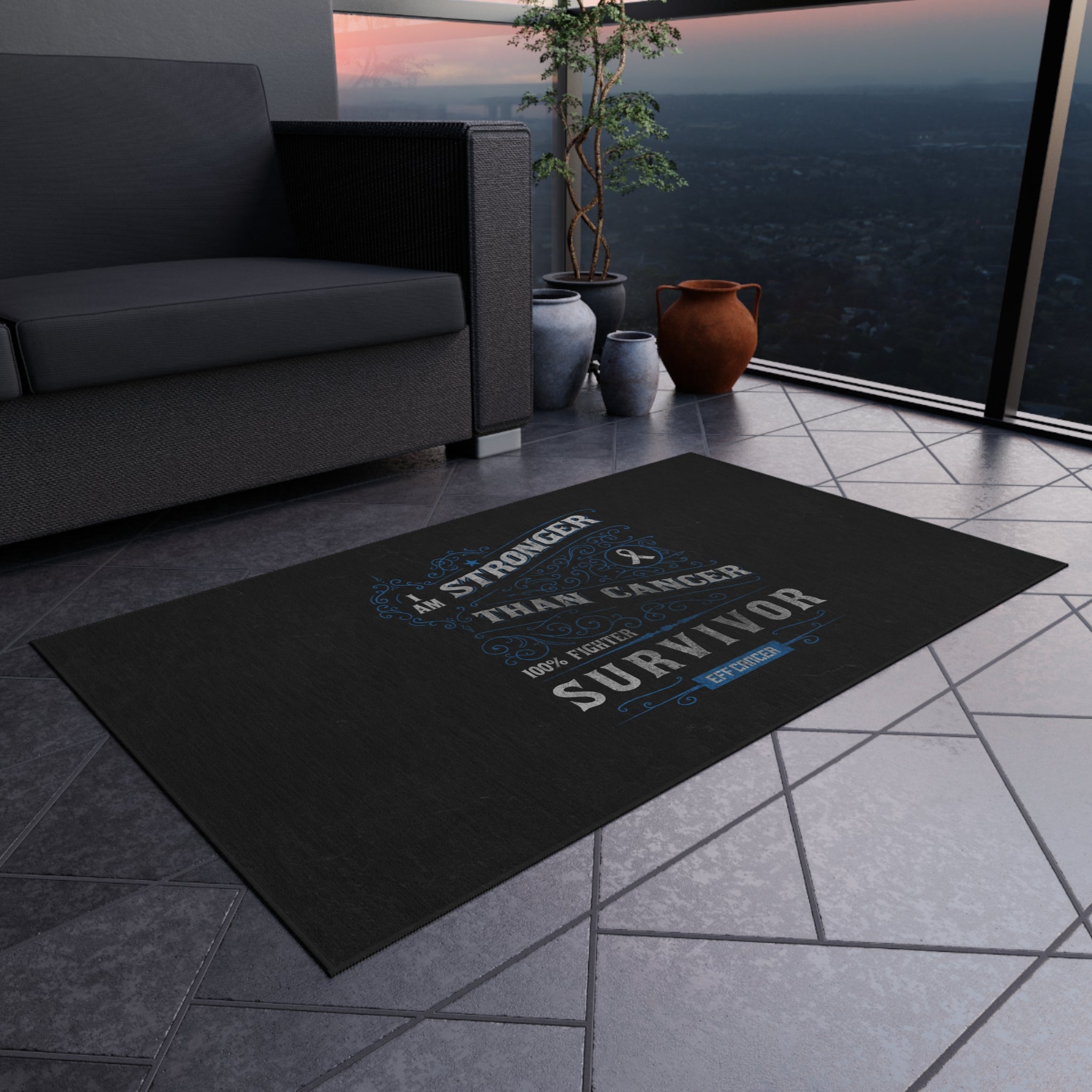 Vintage Stronger Outdoor Rug