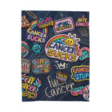 Patchy Plush Blanket